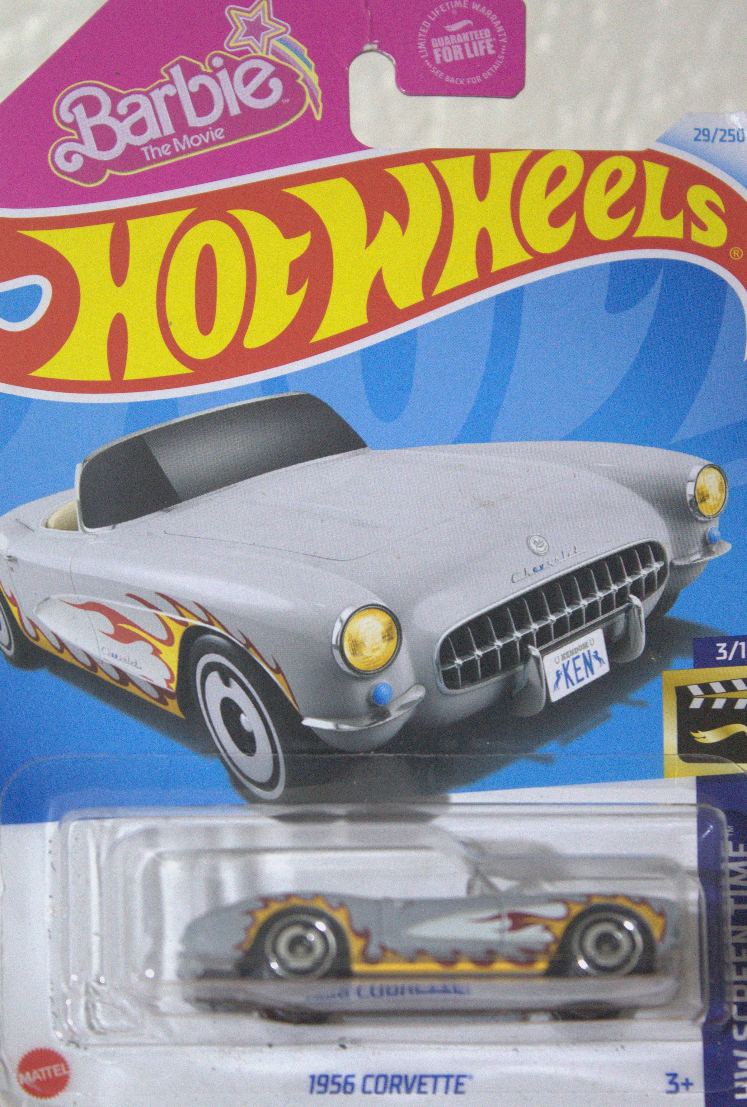 1956 Corvette — frente del empaque