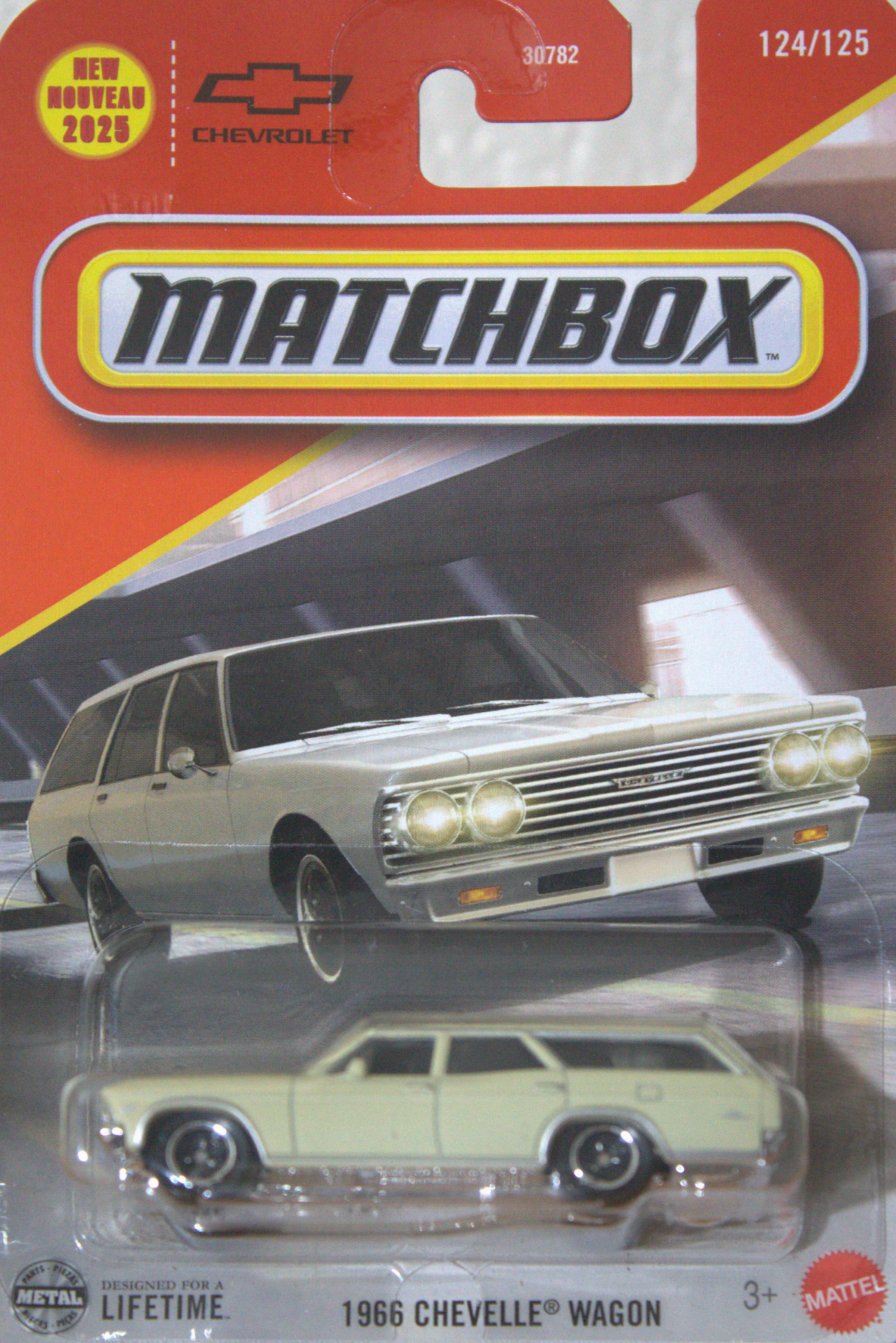 1966 Chevelle Wagon — frente del empaque