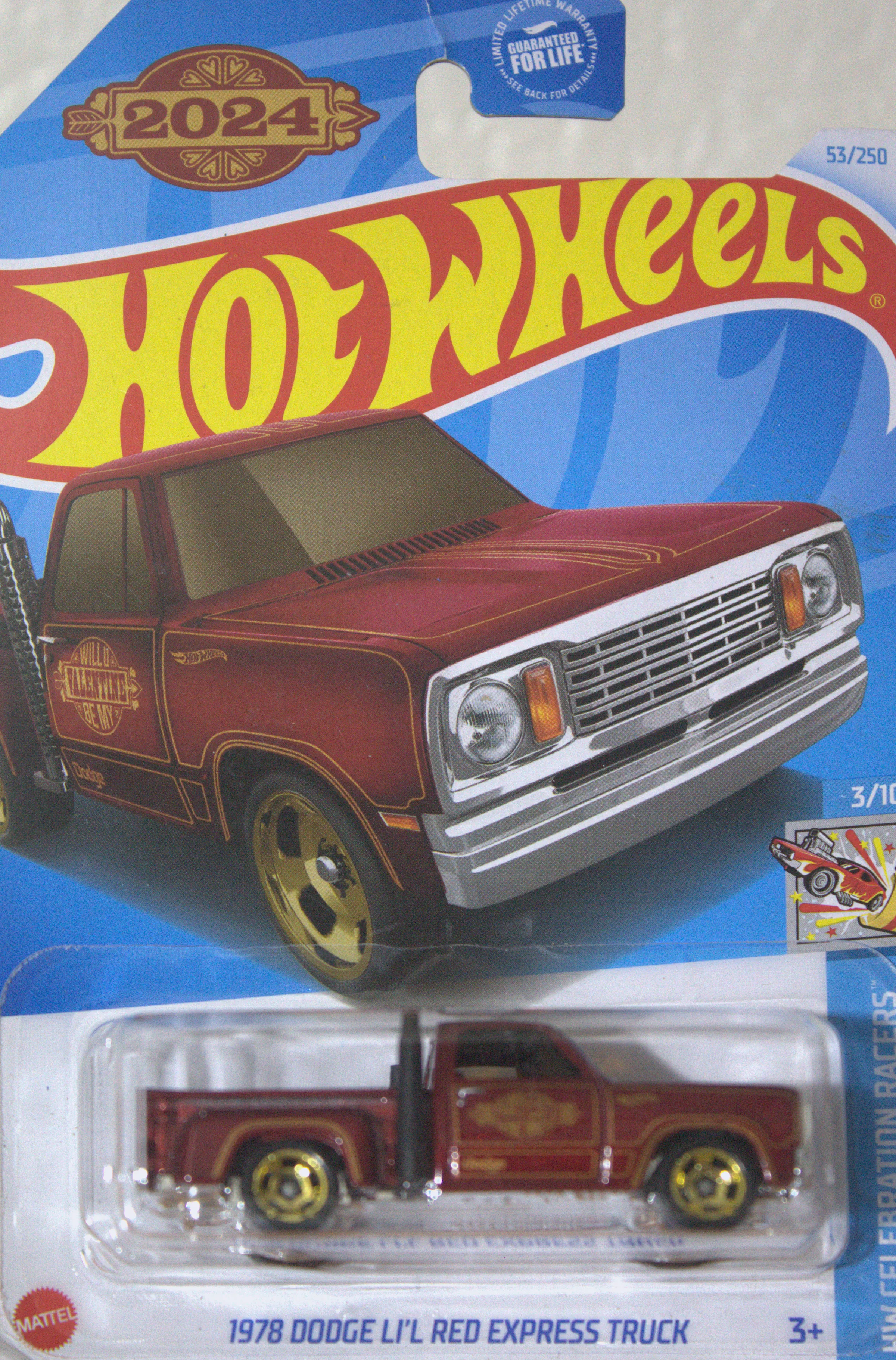 1978 Dodge Li'l Red Express Truck — frente del empaque