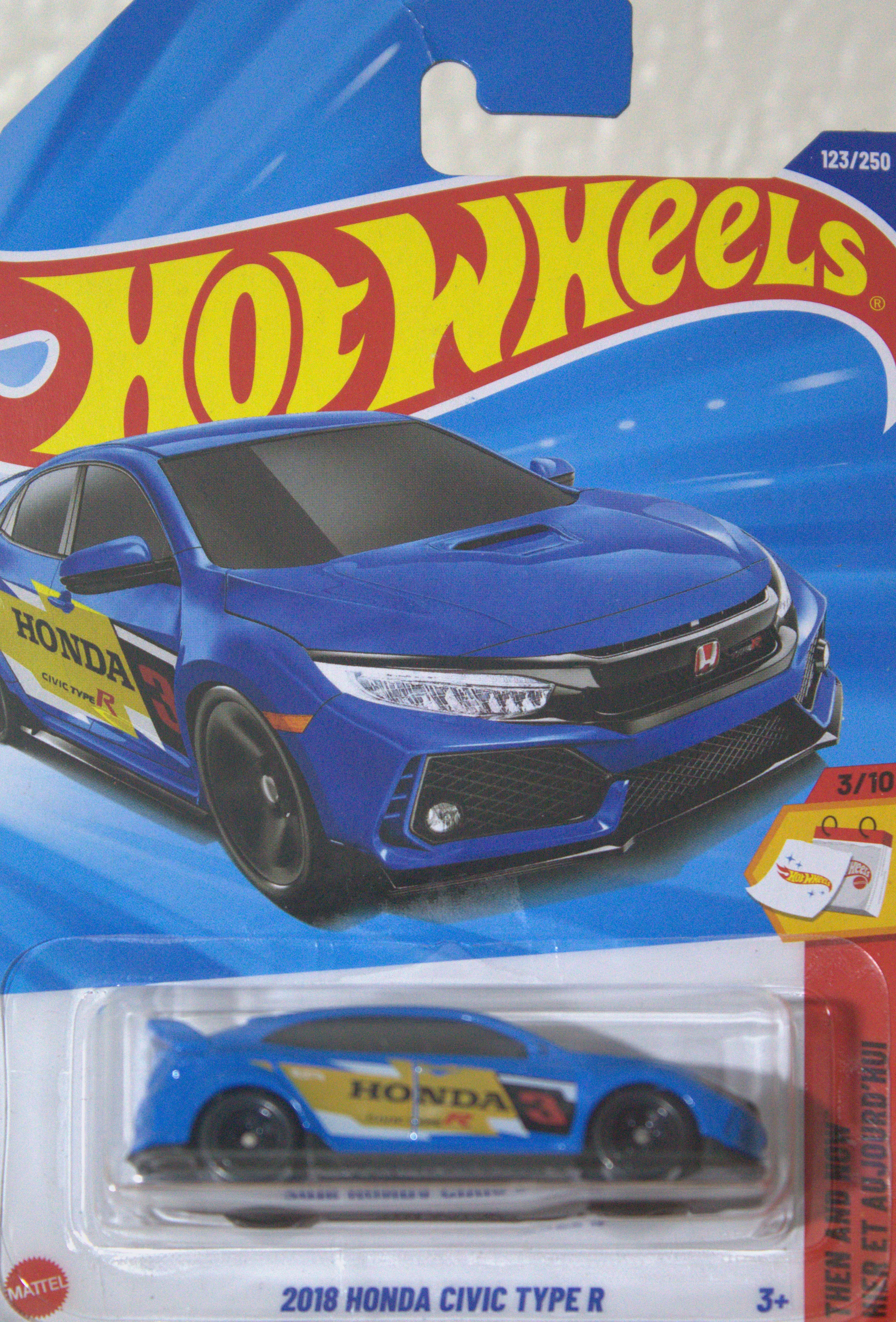2018 Honda Civic Type R — frente del empaque