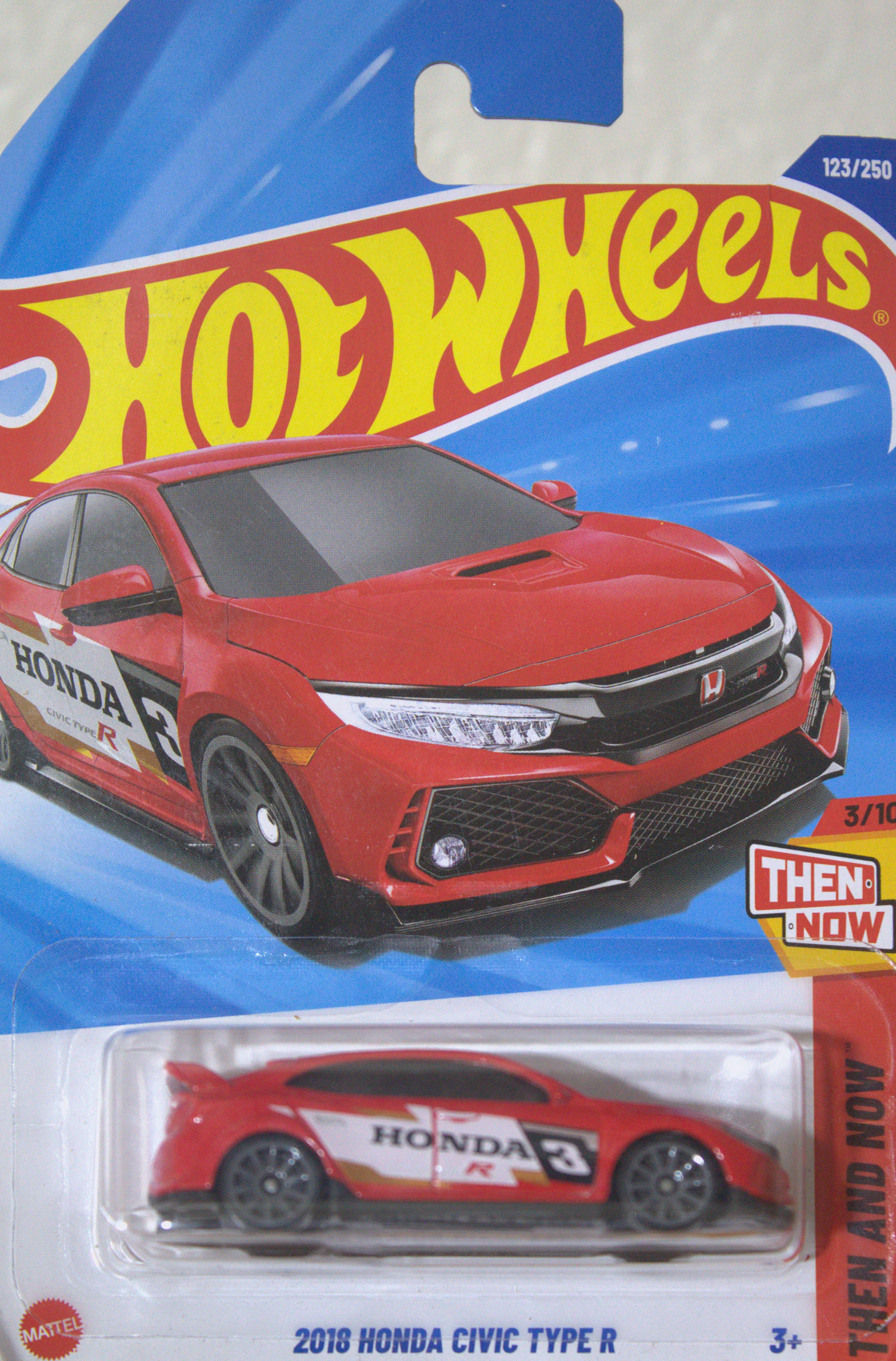 2018 Honda Civic Type R — frente del empaque