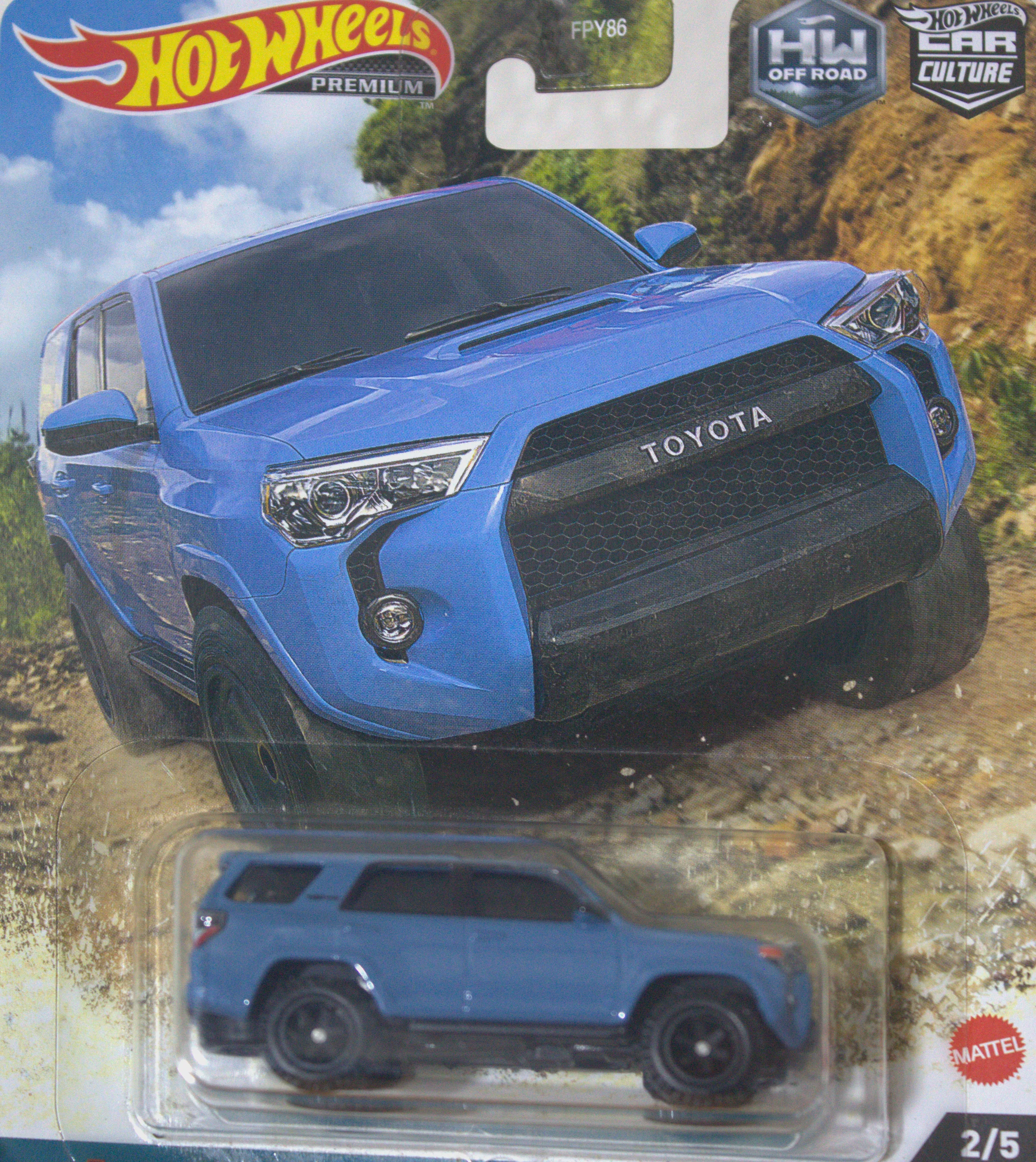 2018 Toyota 4Runner — frente del empaque
