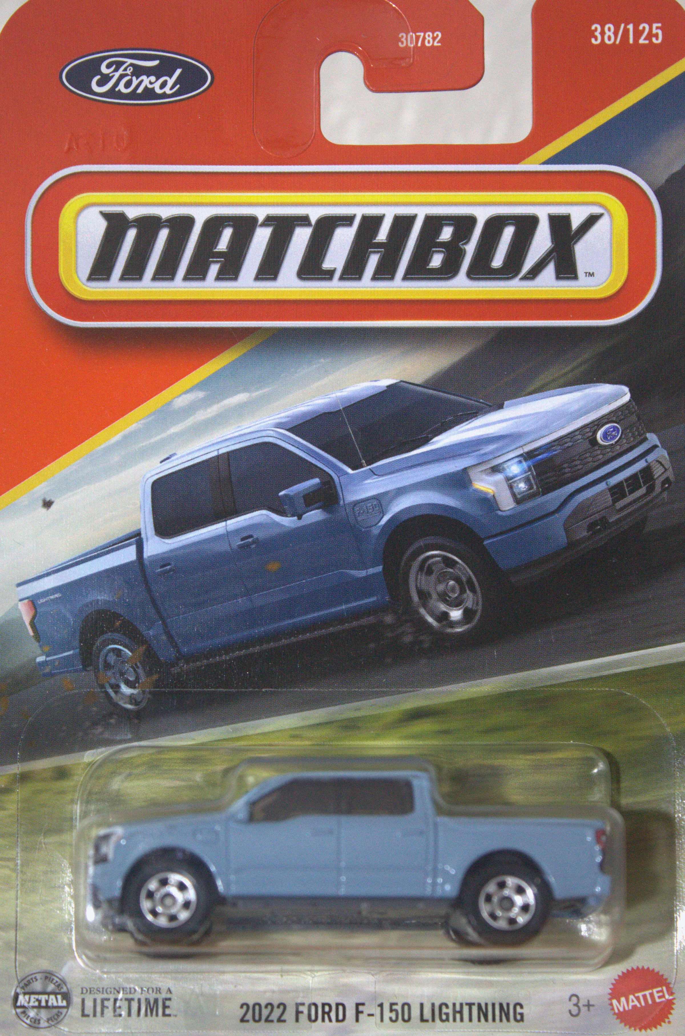 2022 Ford F-150 Lightning — frente del empaque