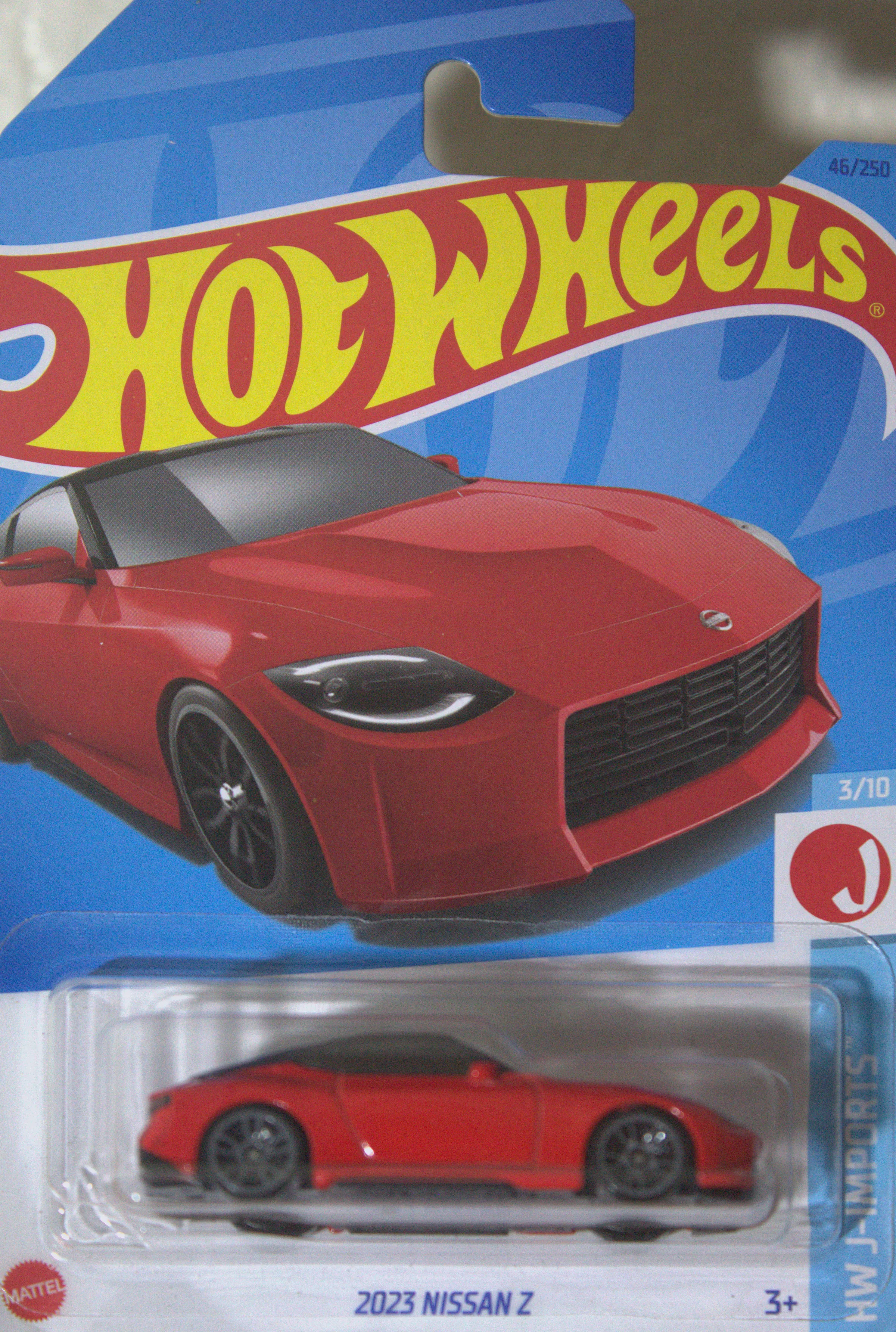 2023 Nissan Z — frente del empaque