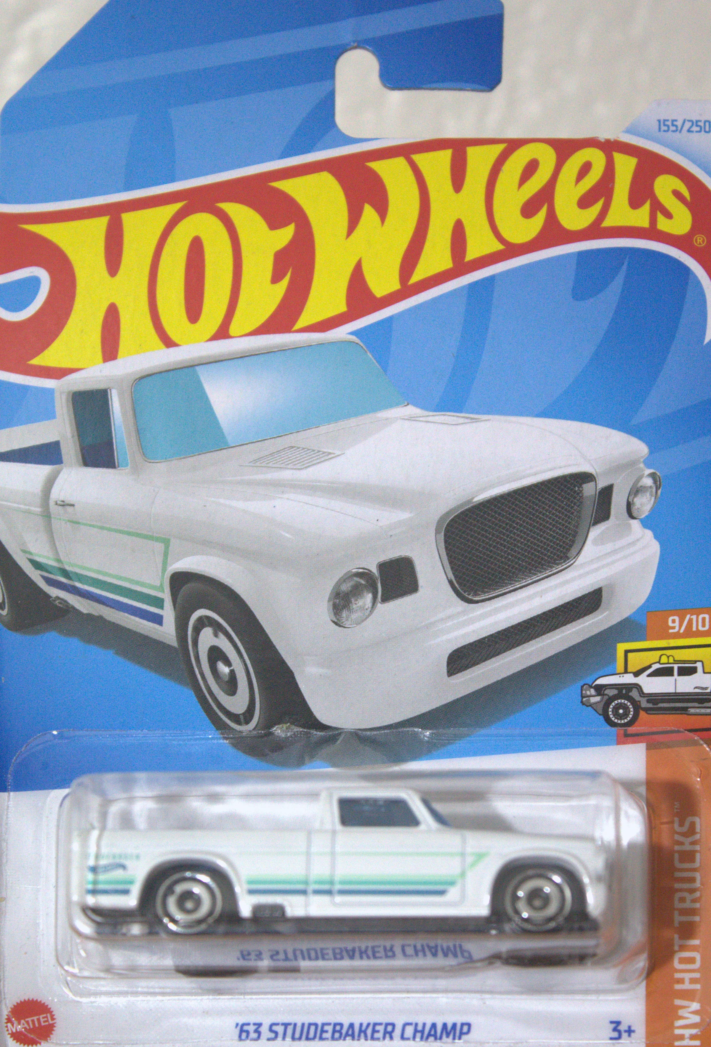 63 Studebaker Champ — frente del empaque
