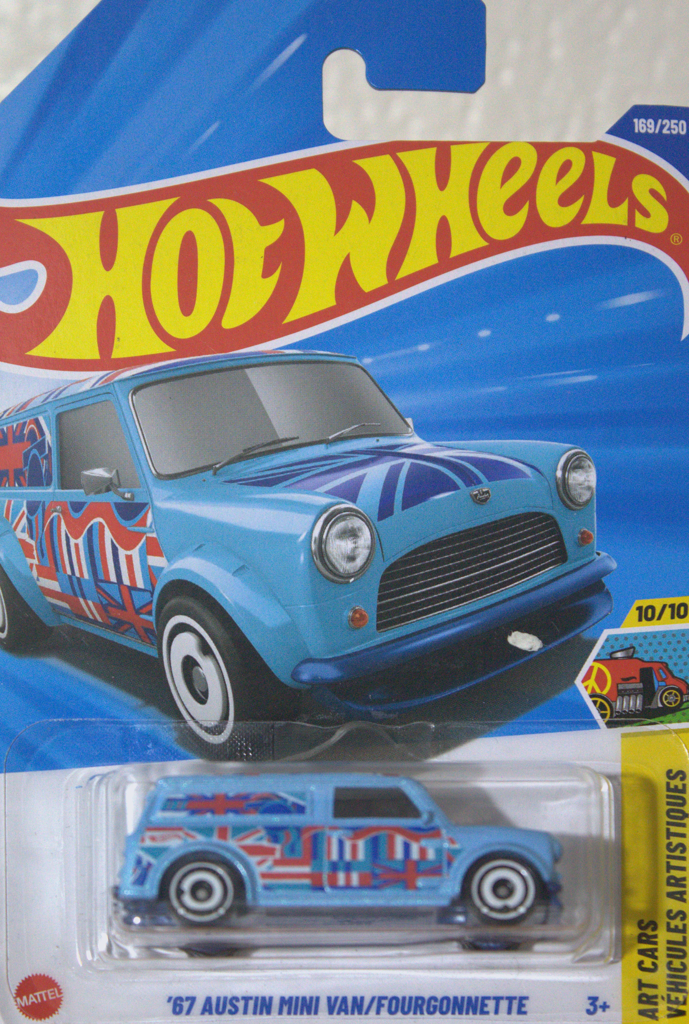 67 Austin Mini Van — frente del empaque