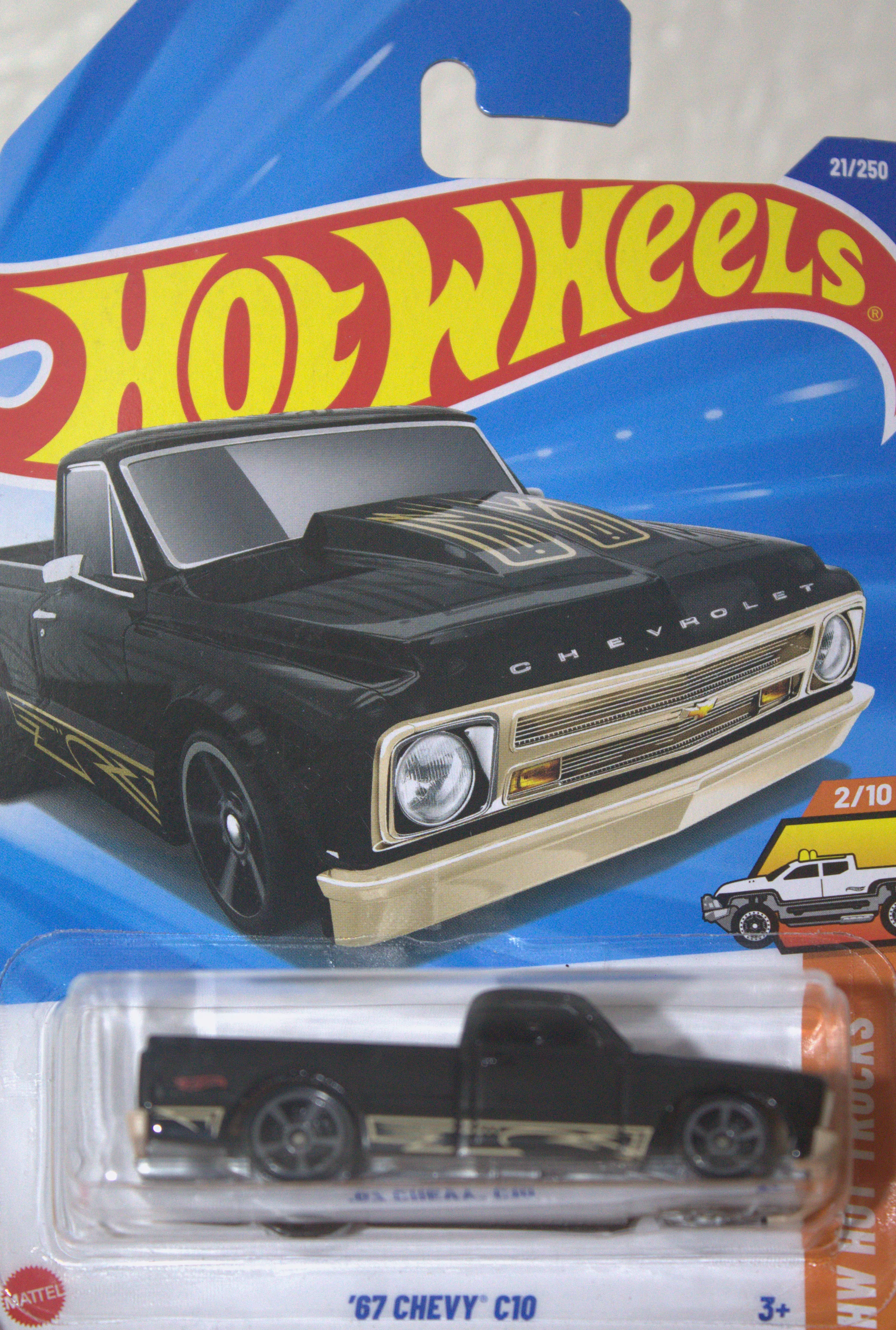 67 Chevy C10 — frente del empaque