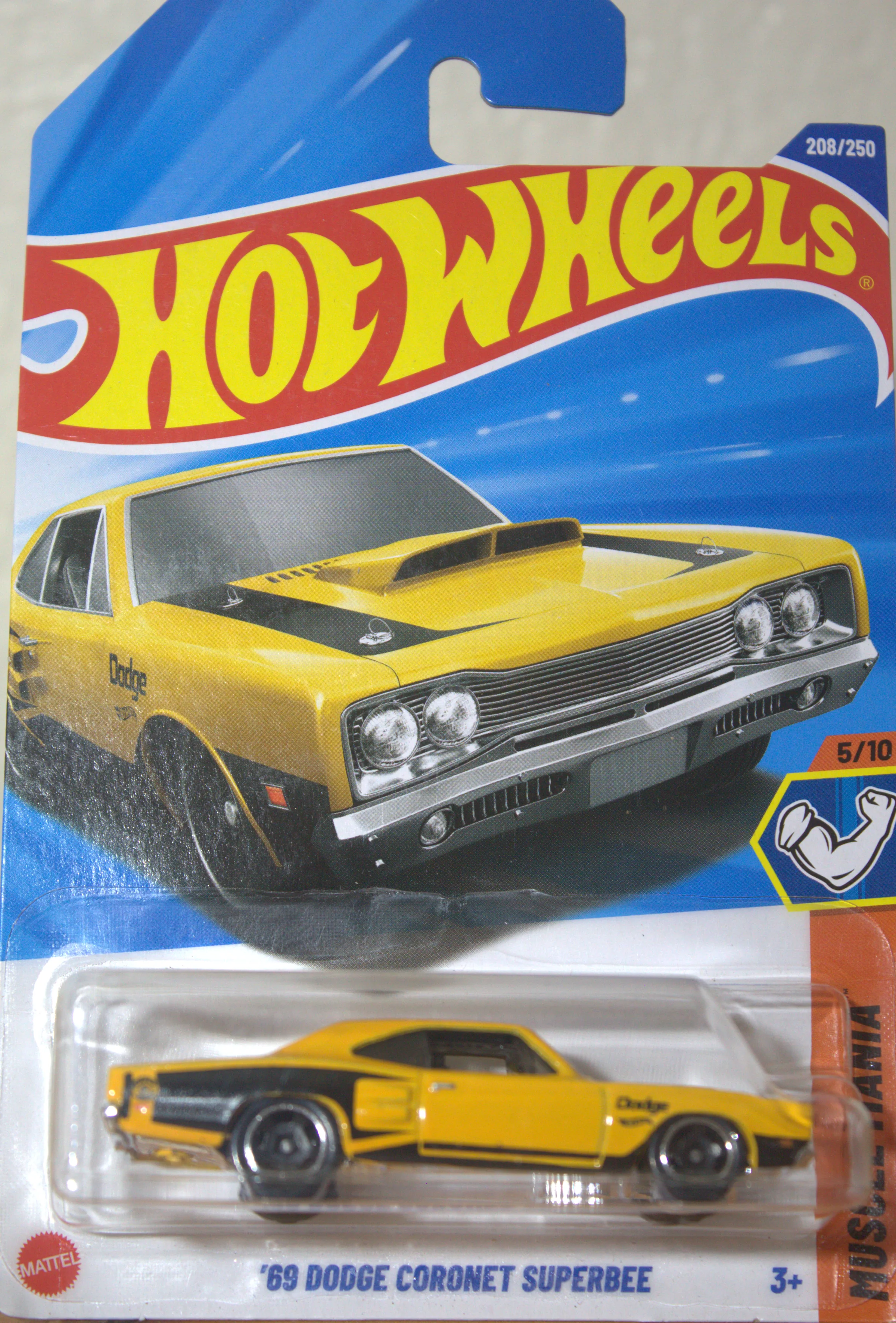 69 Dodge Coronet Superbee — frente del empaque