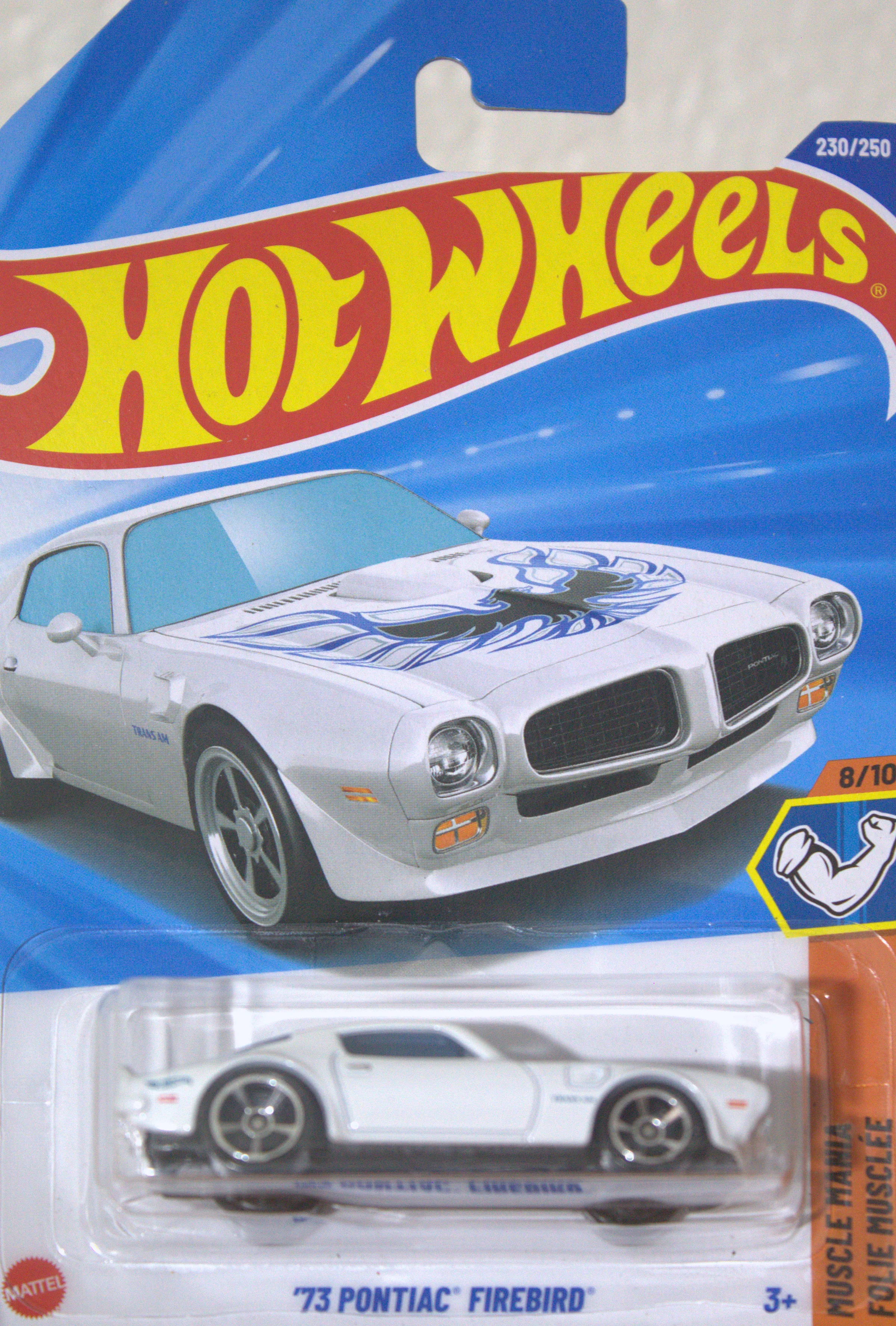 73 Pontiac Firebird — frente del empaque