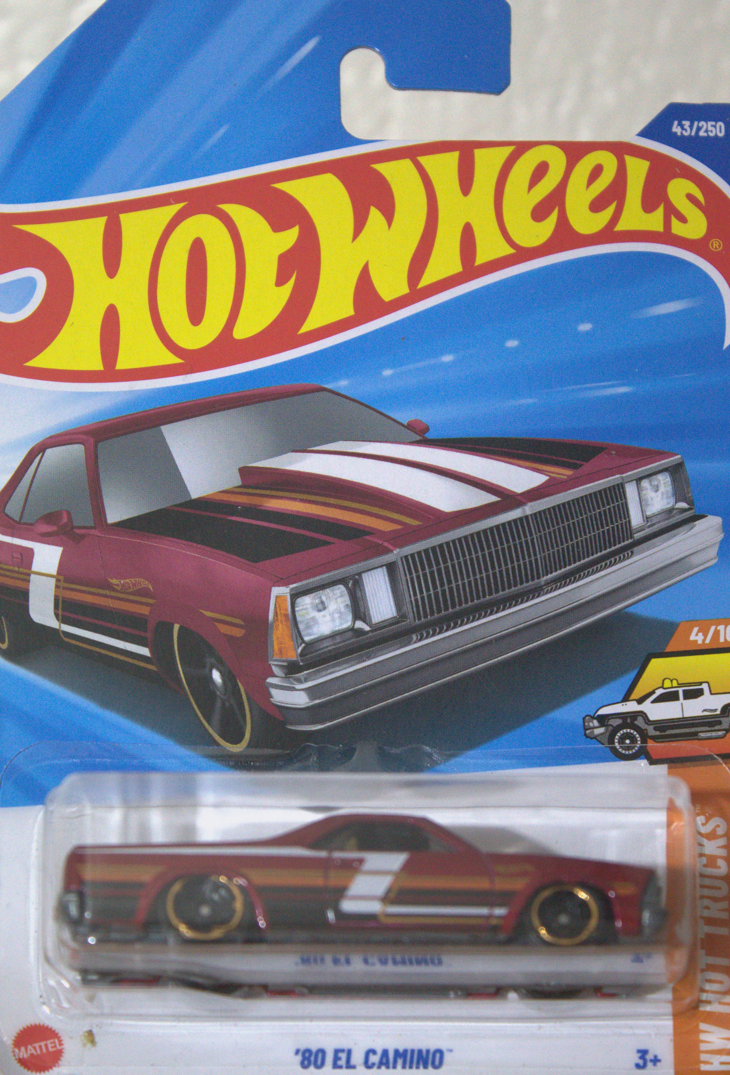80 El Camino — frente del empaque