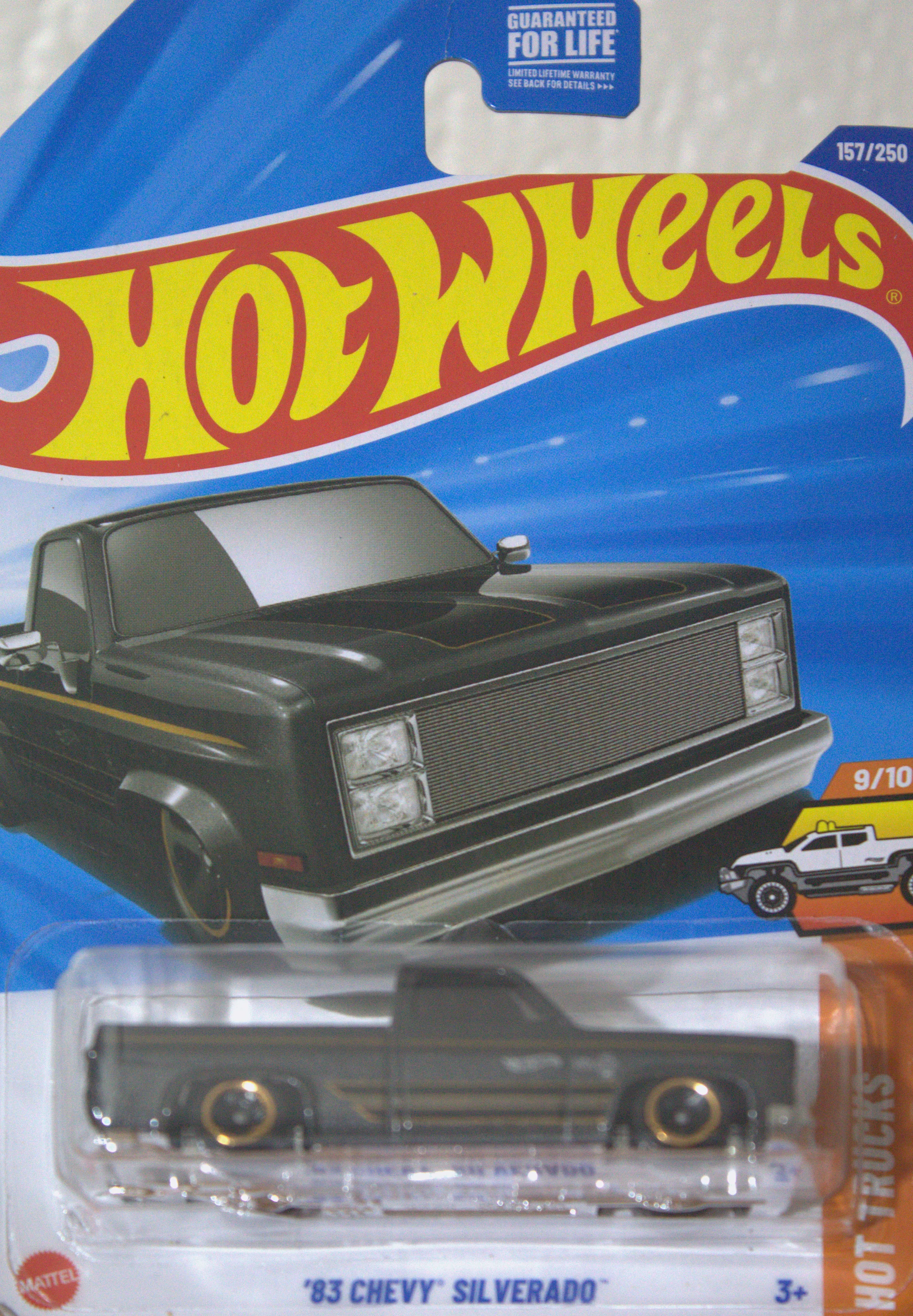 83 Chevy Silverado — frente del empaque