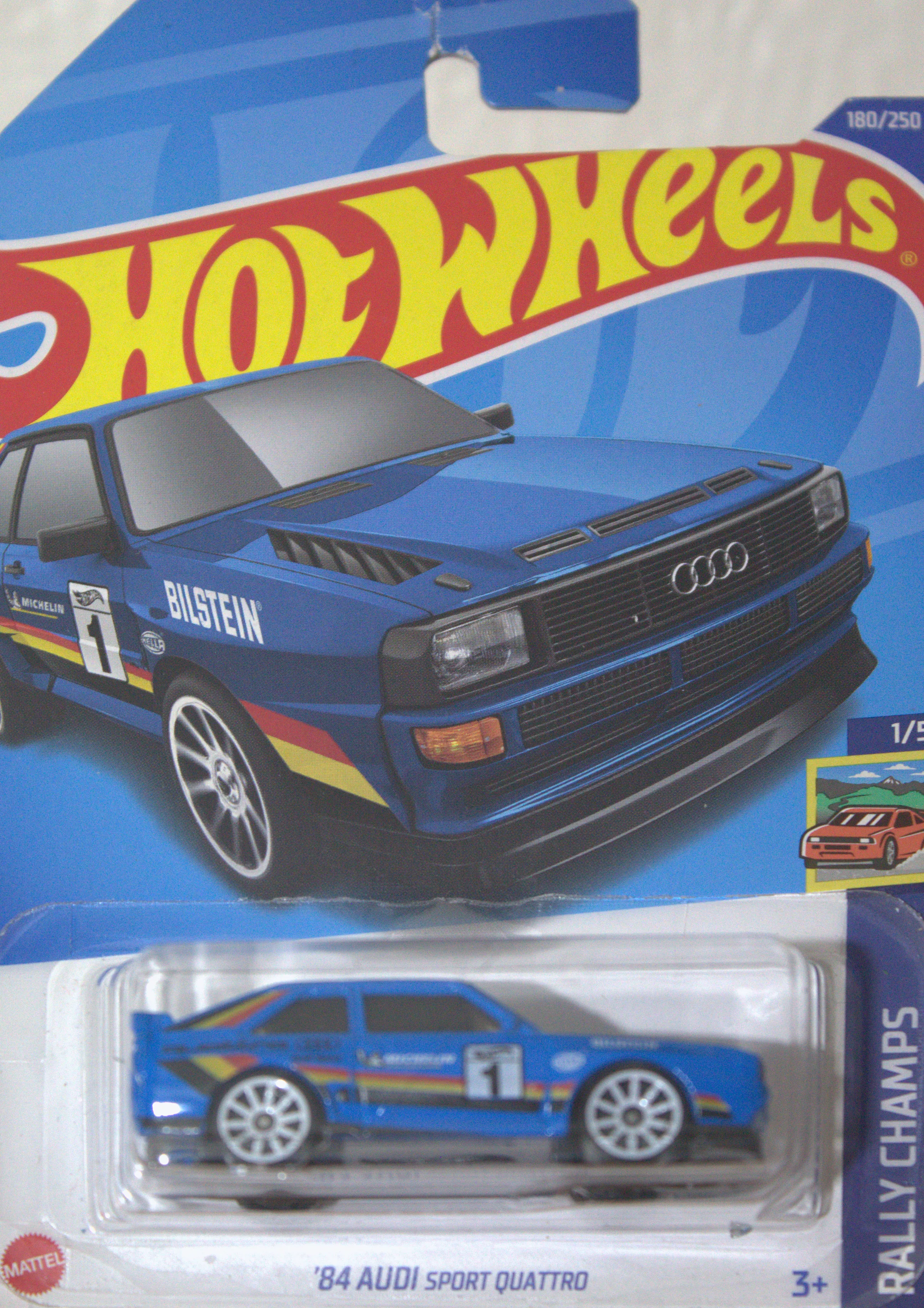 84 Audi Sport Quattro — frente del empaque