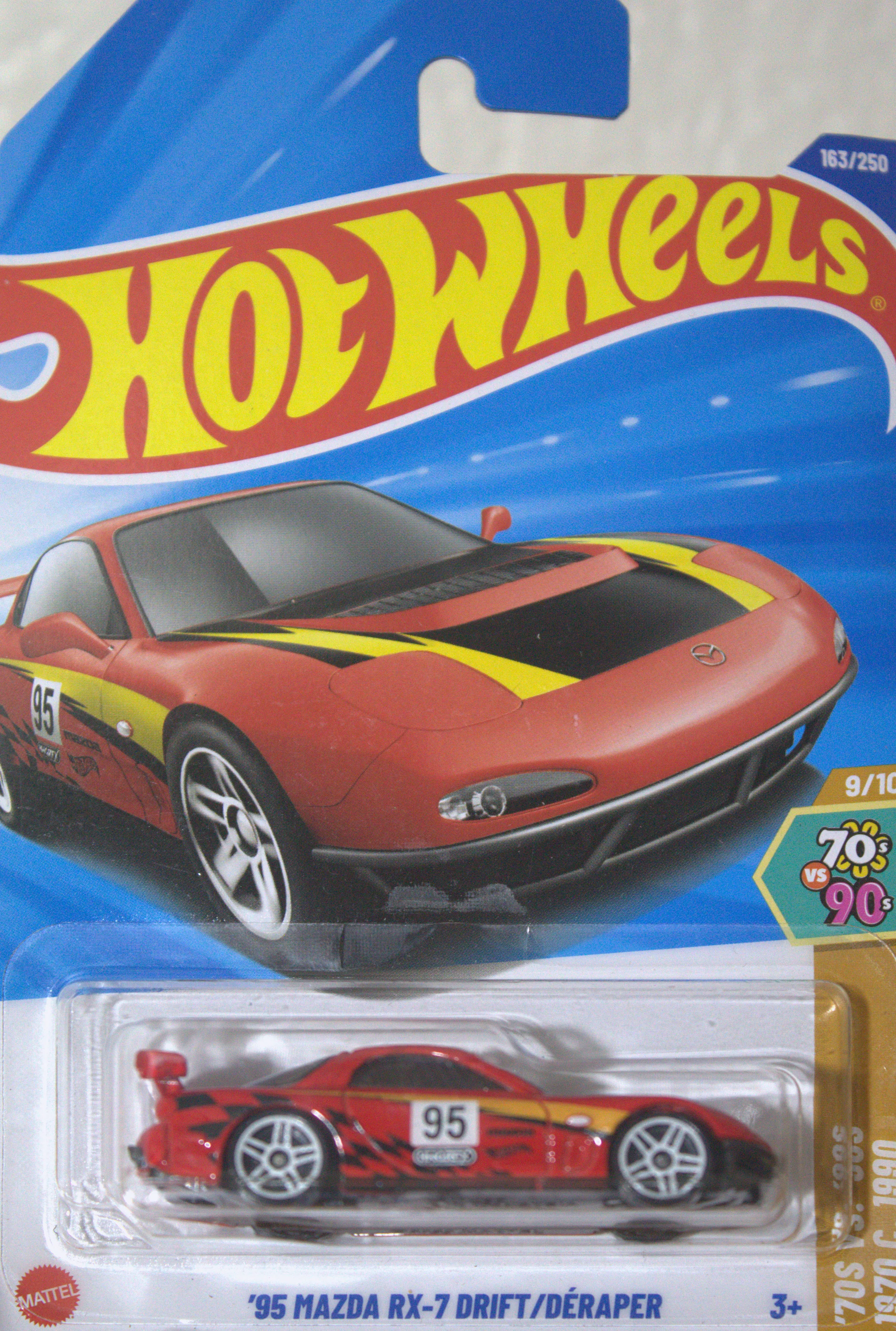95 Mazda RX-7 Drift — frente del empaque