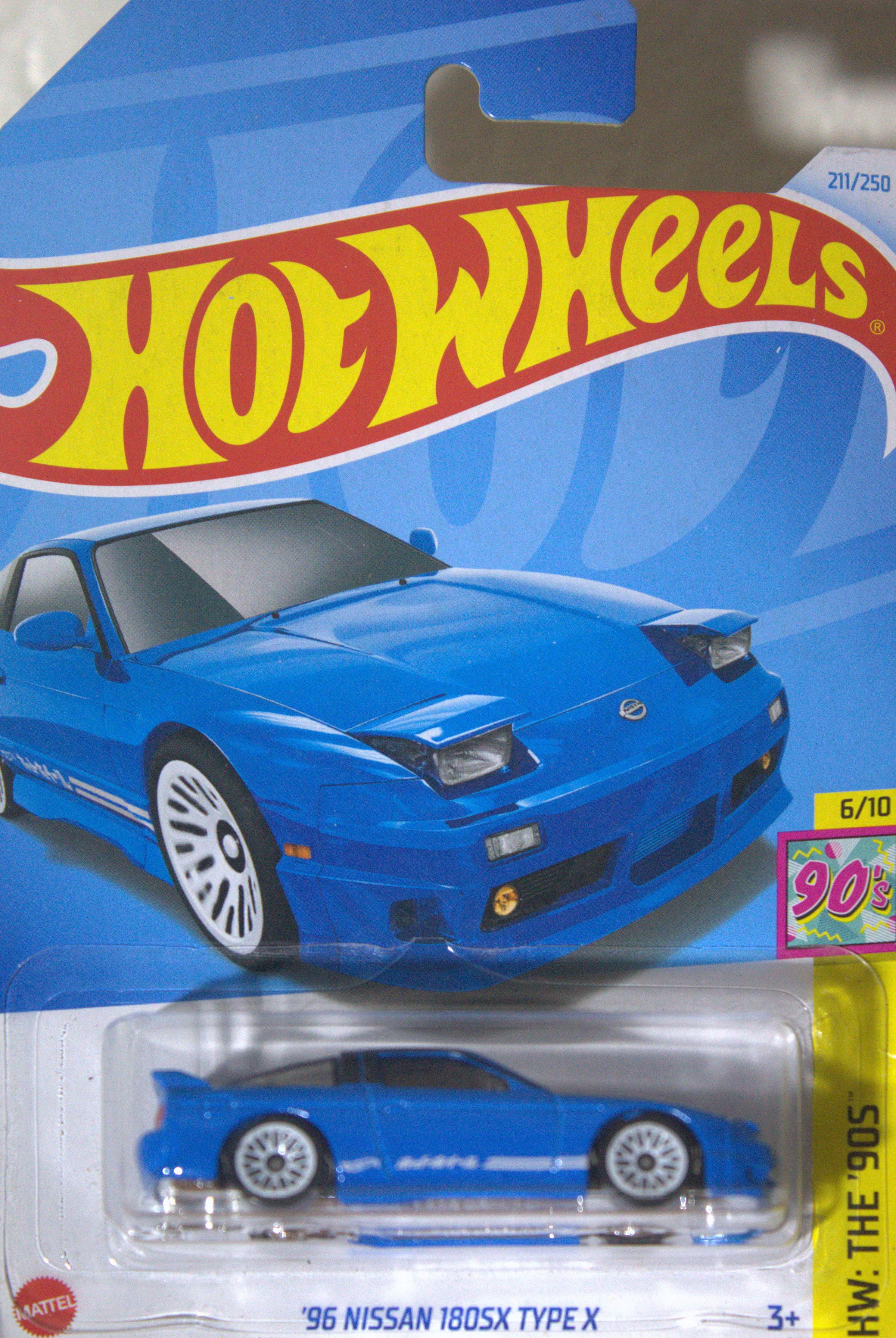 96 Nissan 180sx Type x — frente del empaque