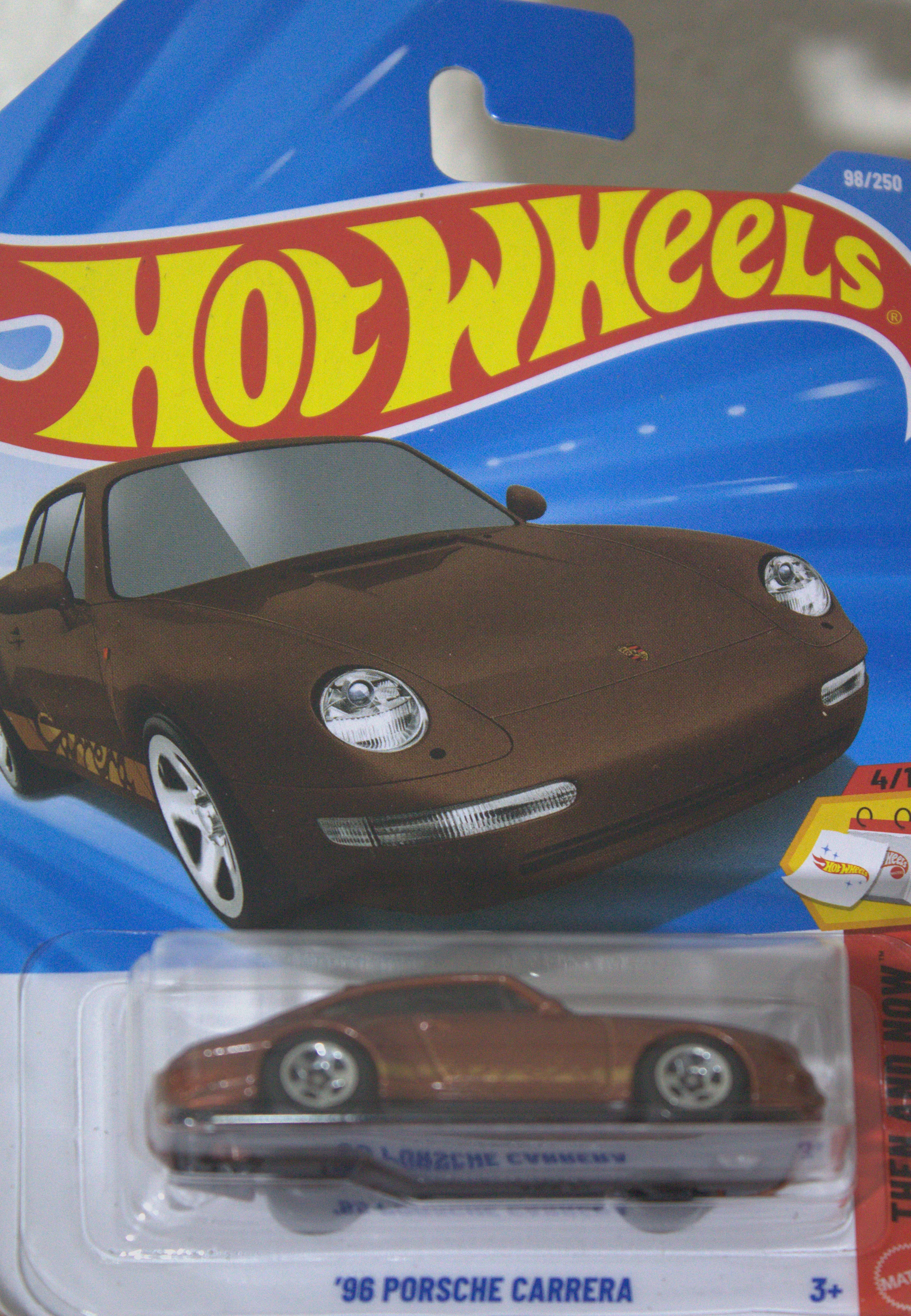 96 Porche Carrera — frente del empaque