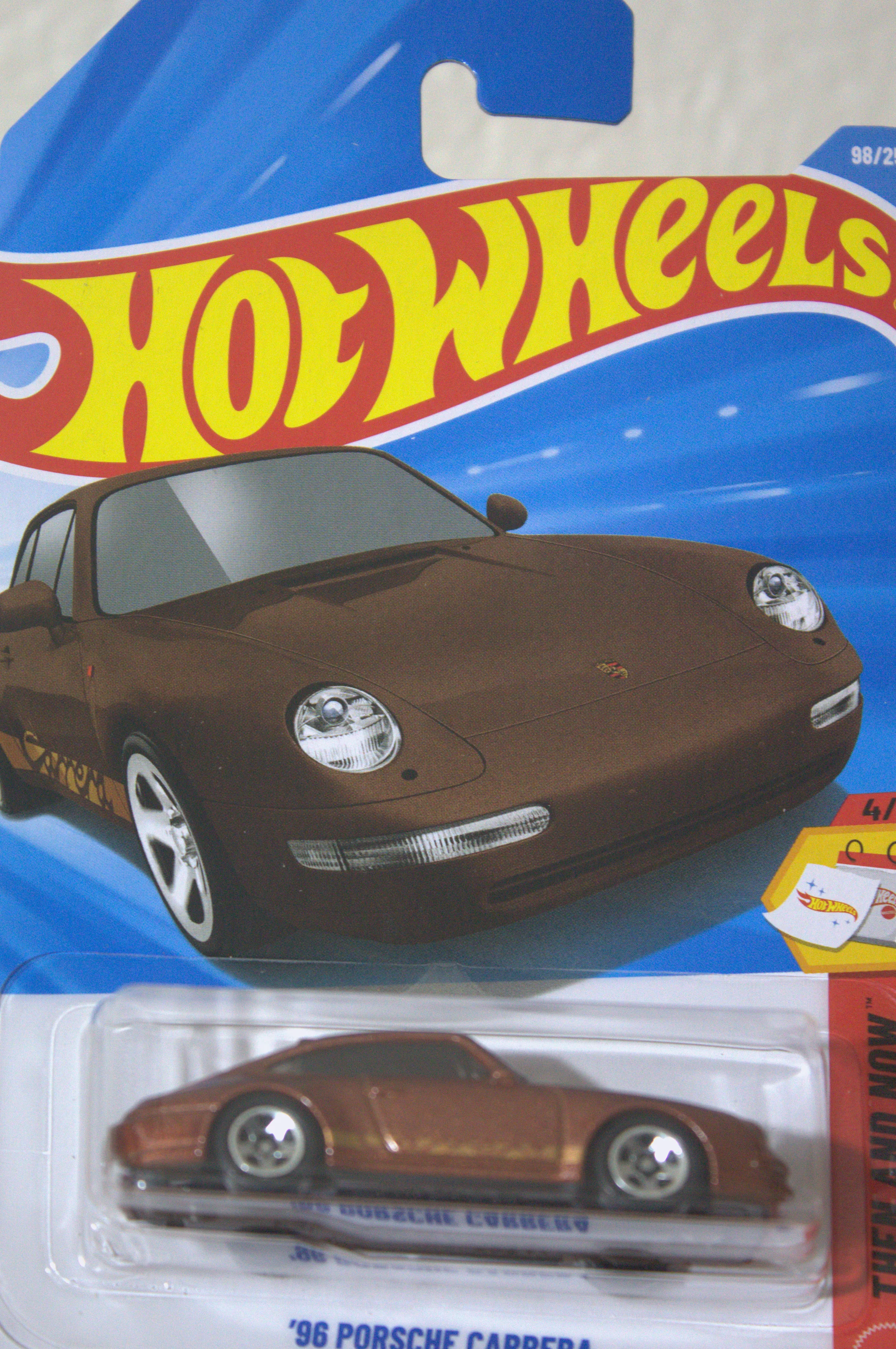 96 Porche Carrera — frente del empaque