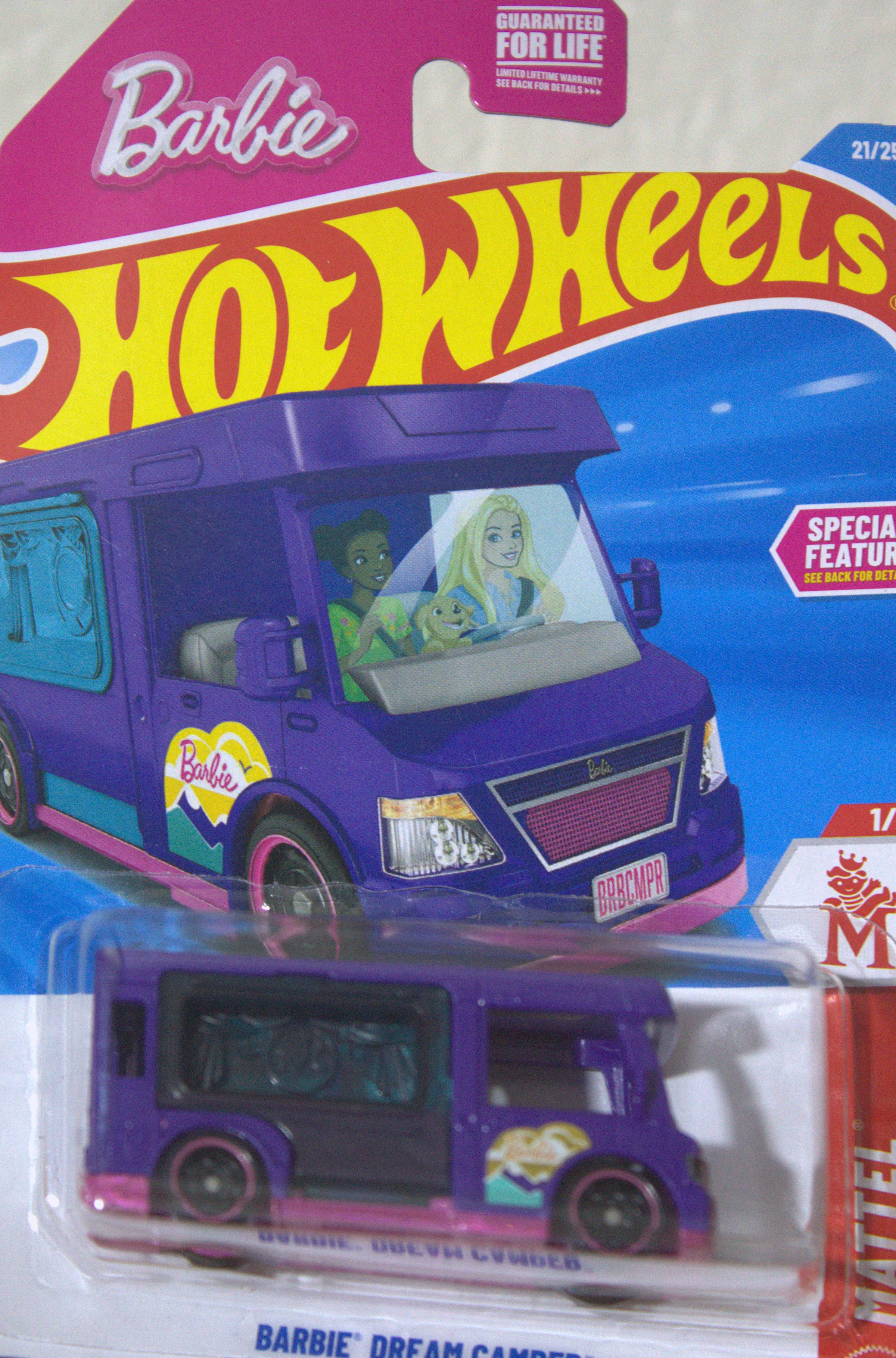 Barbie Dream Camper — frente del empaque