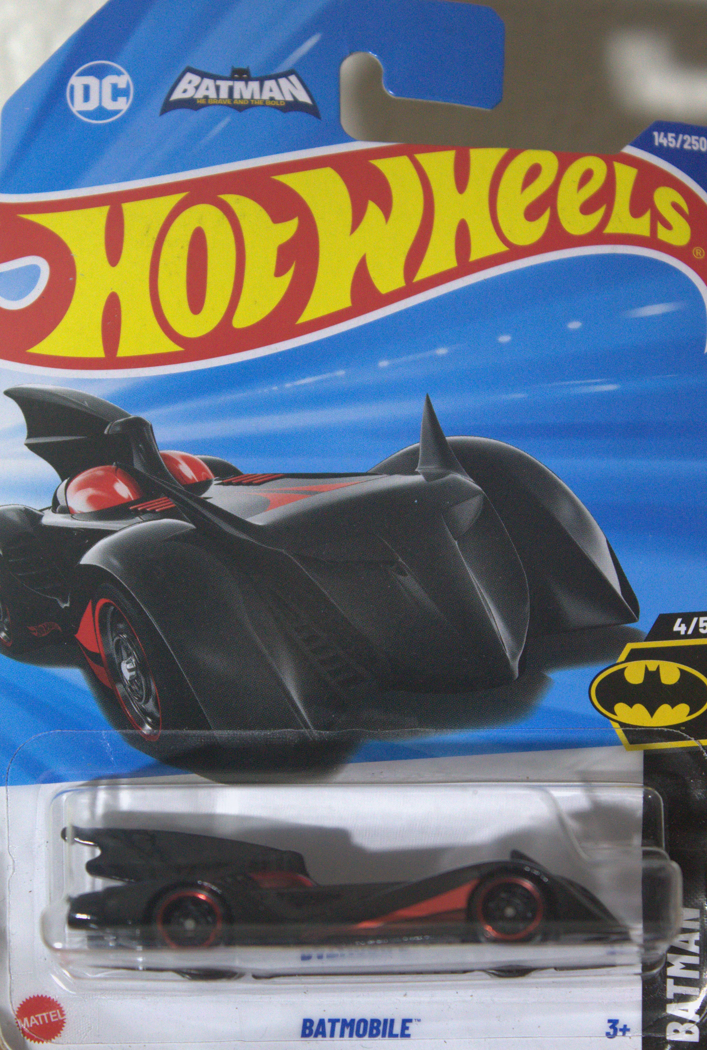 Batmobile — frente del empaque