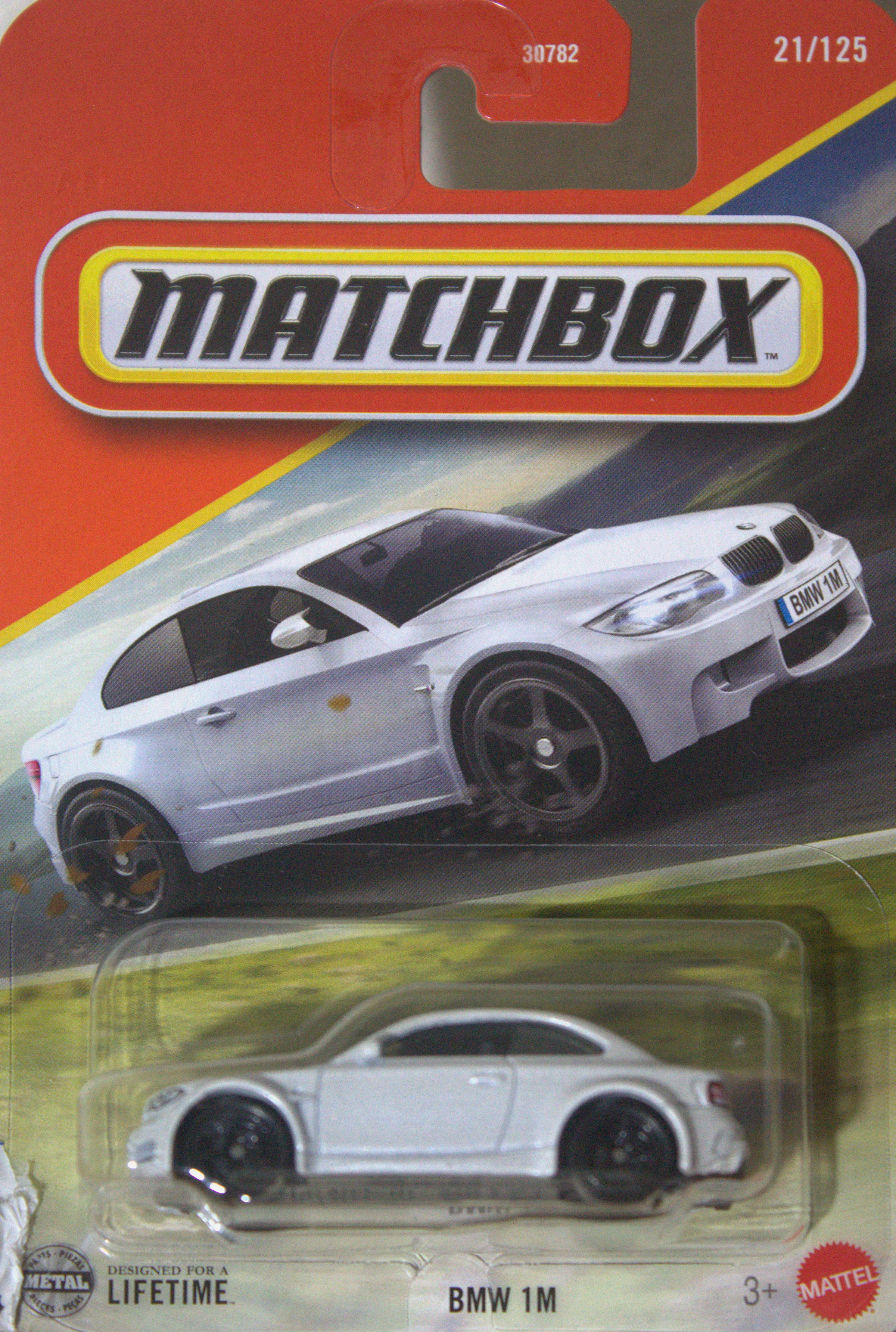 BMW 1M — frente del empaque