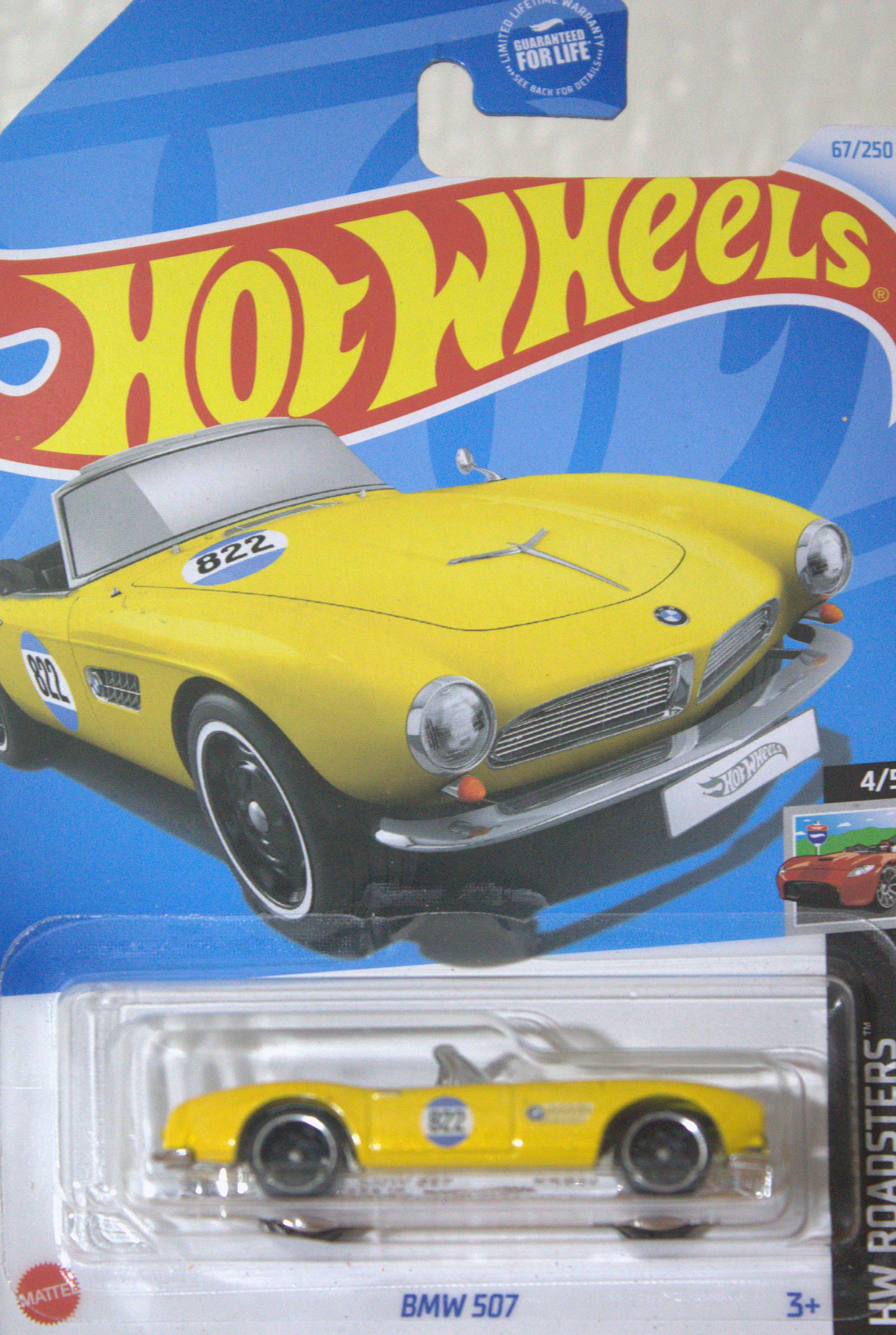 BMW 507 — frente del empaque