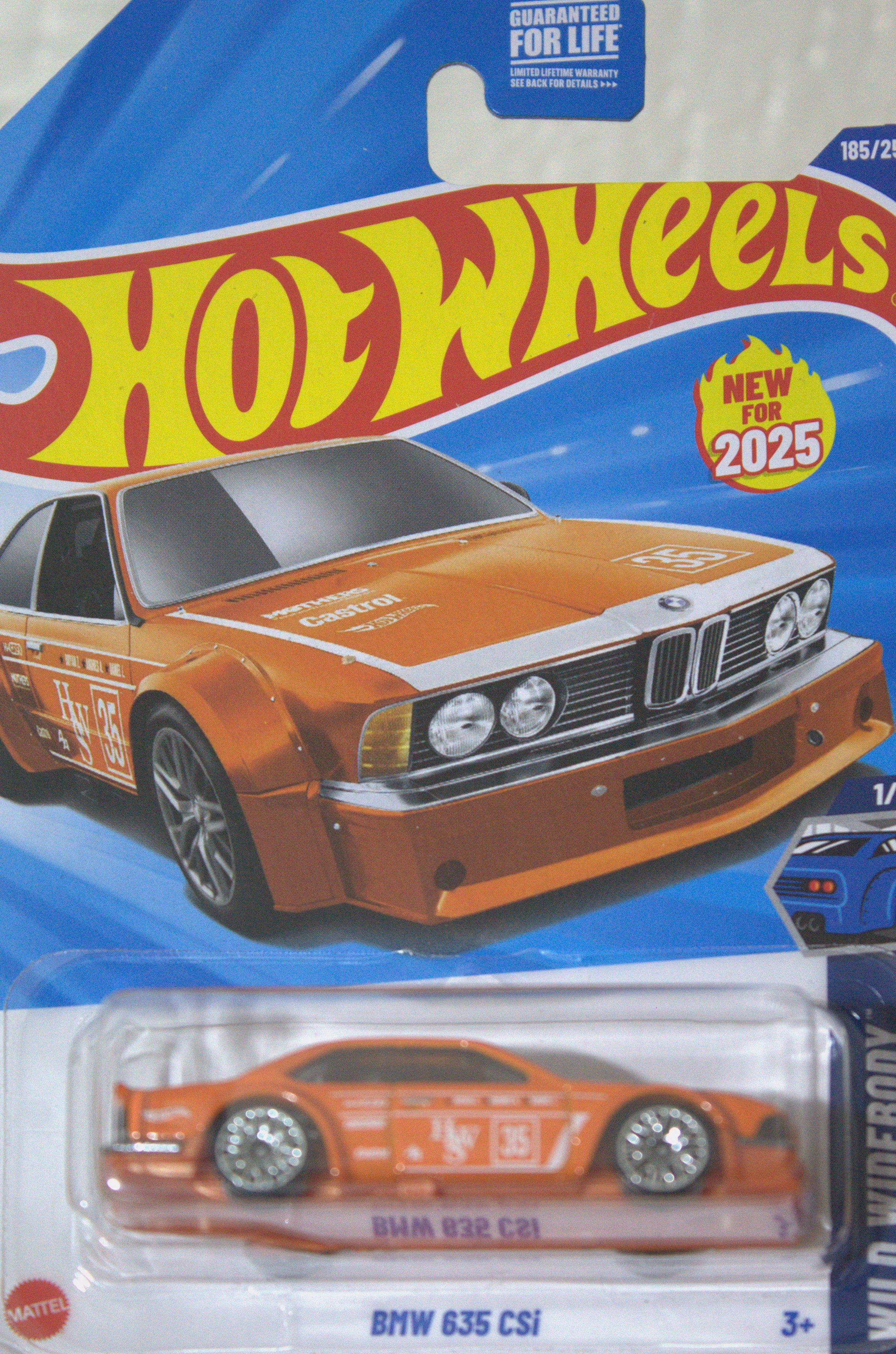 BMW 635 CSi — frente del empaque