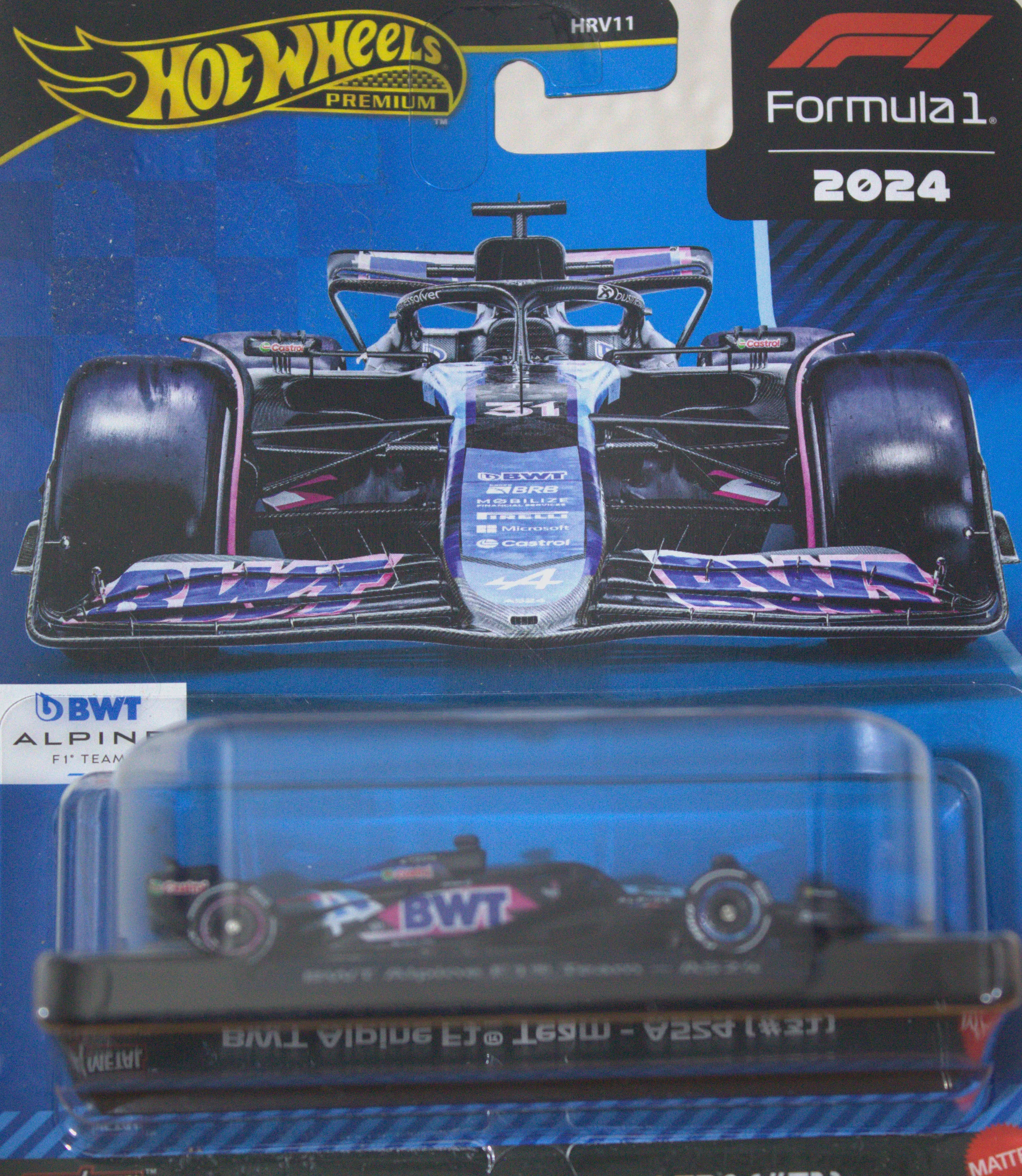 BWT Alpine F1 Team-A524 (#31) — frente del empaque