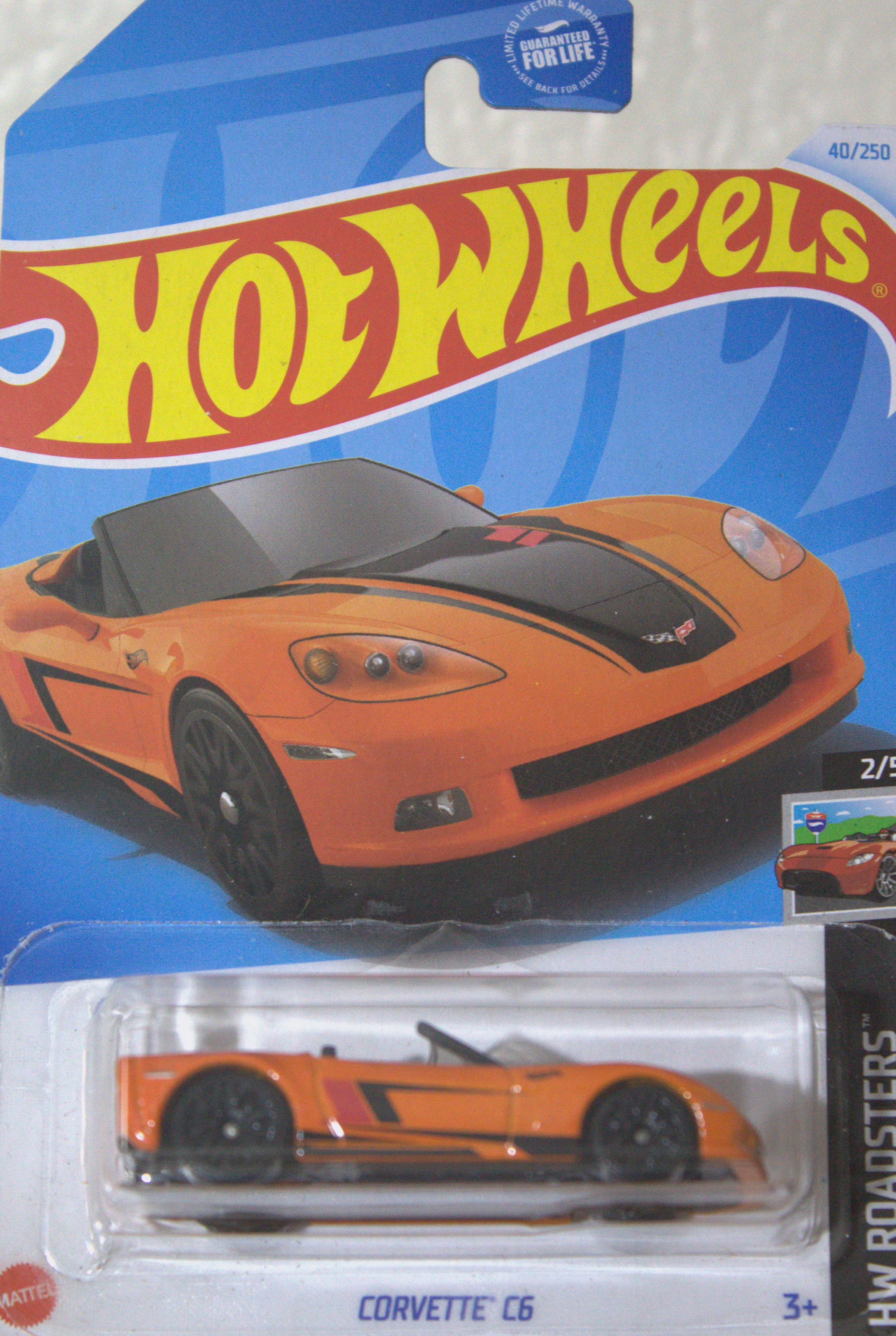 Corvette C6 — frente del empaque