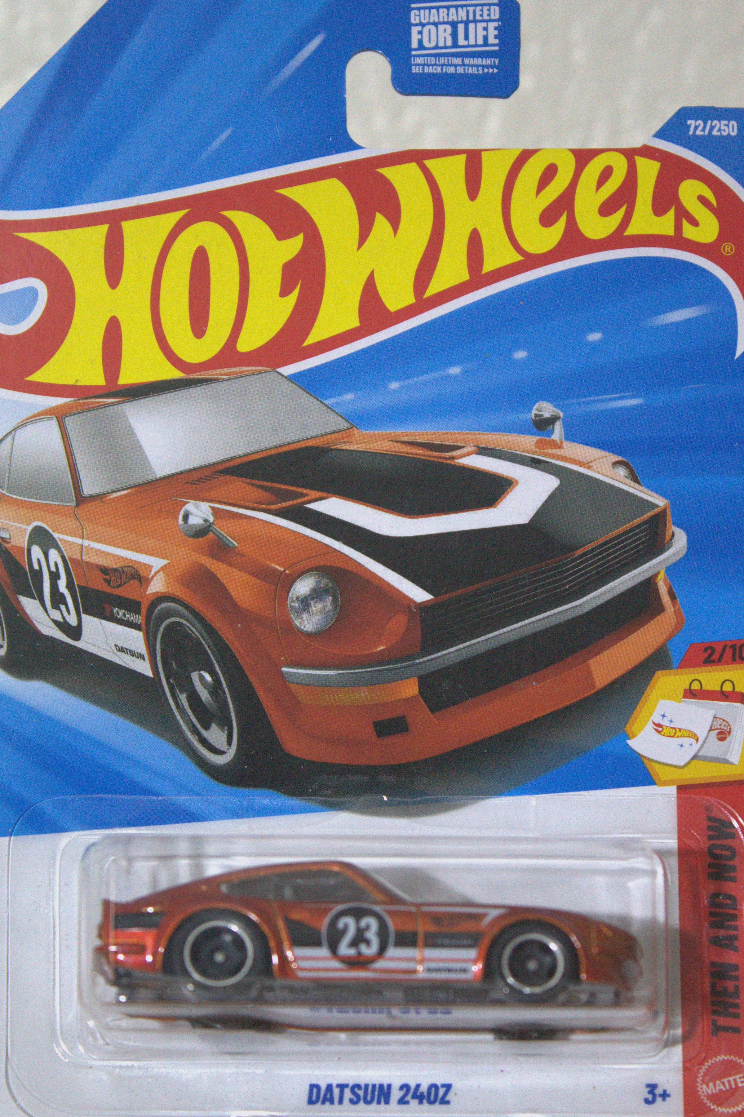 Datsun 240Z — frente del empaque