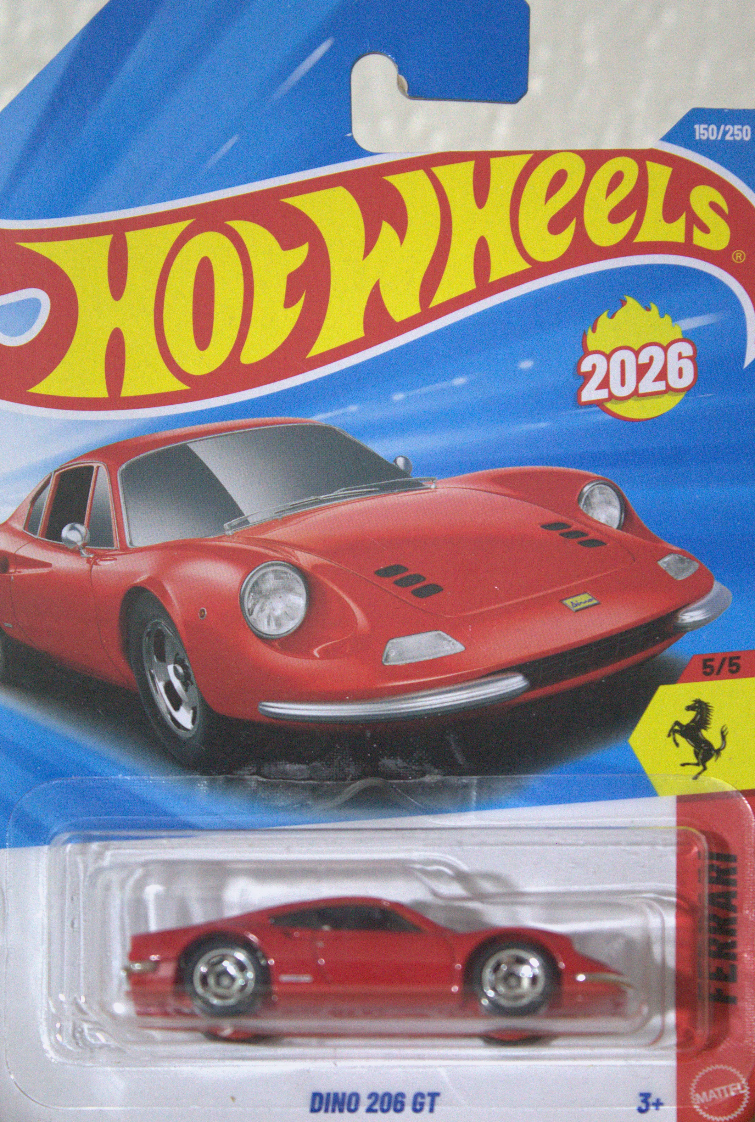 Dino 206 GT — frente del empaque