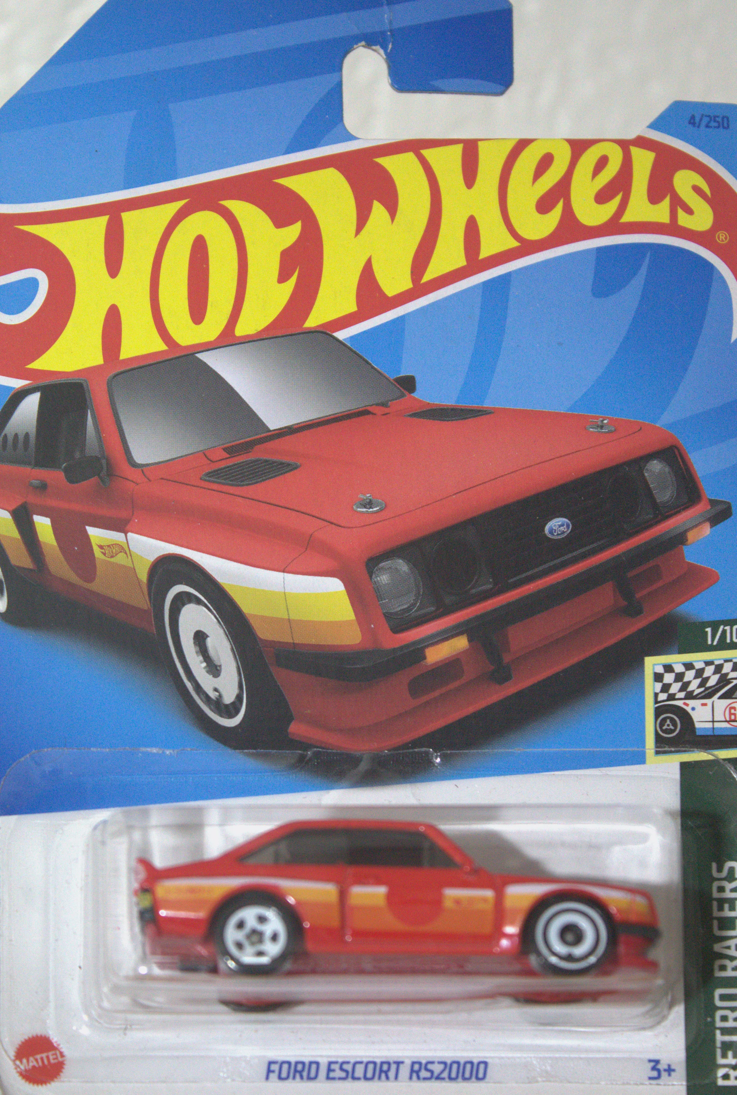 Ford Escort RS2000 — frente del empaque