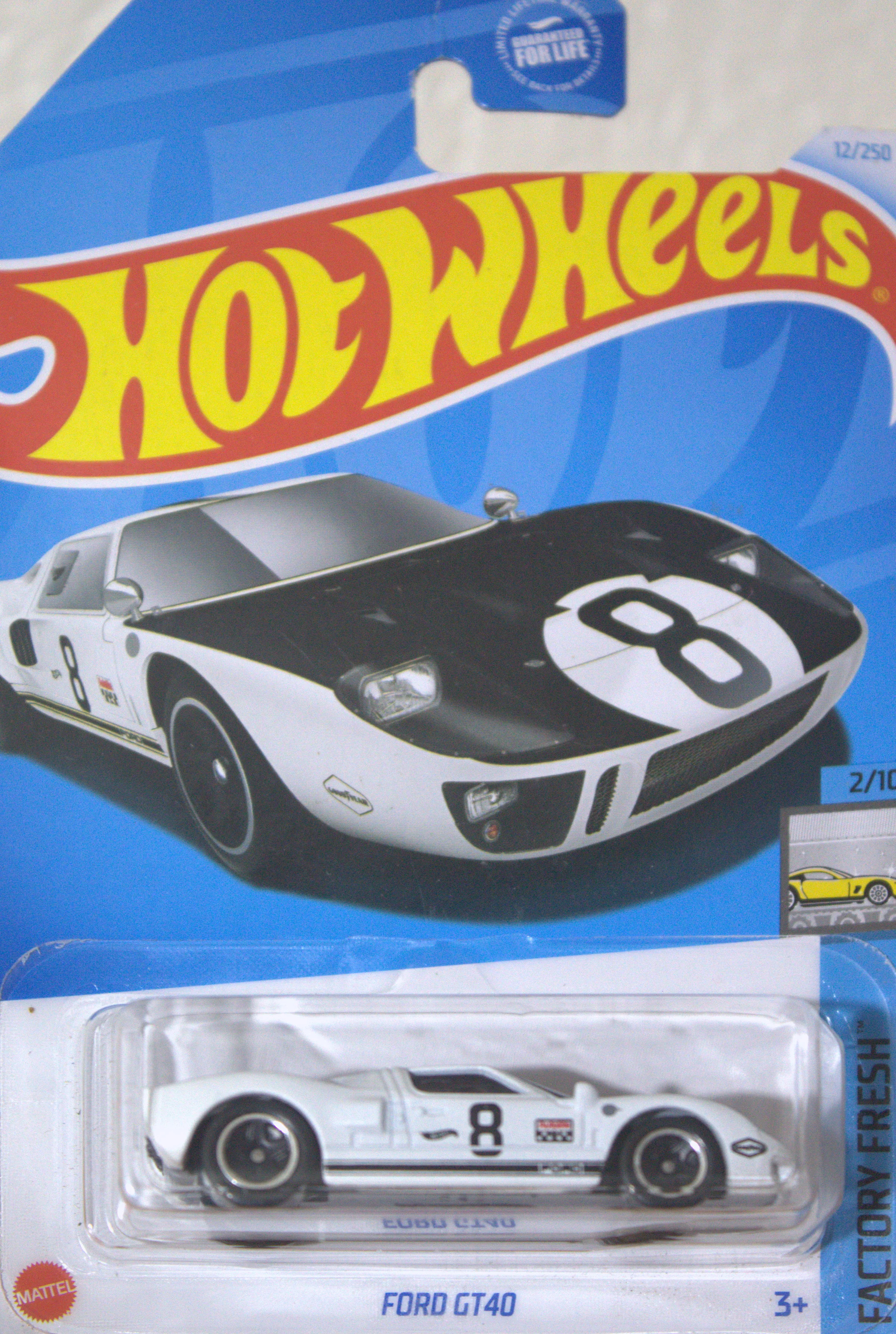 Ford GT40 — frente del empaque
