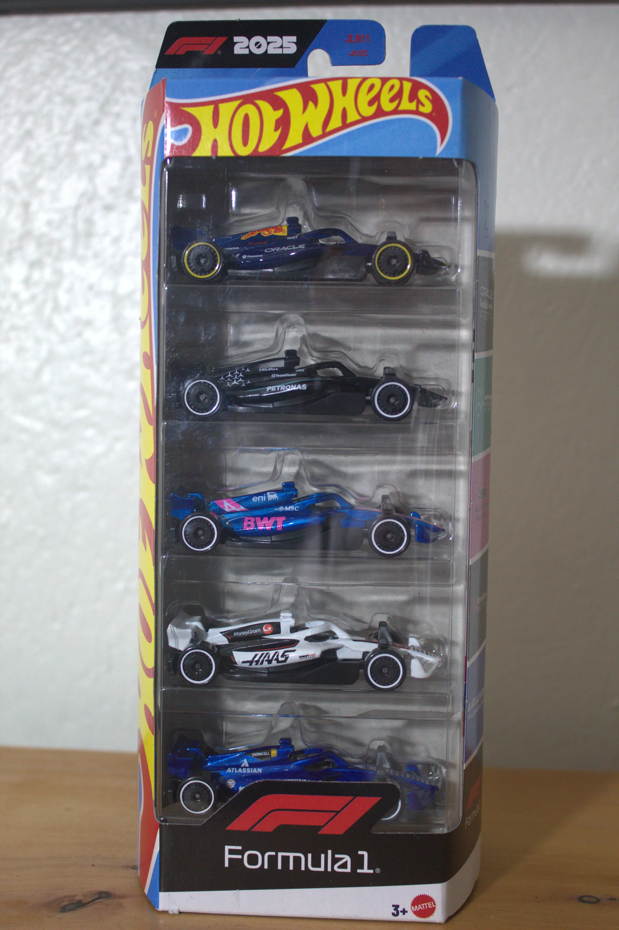 Formula 1 — frente del empaque