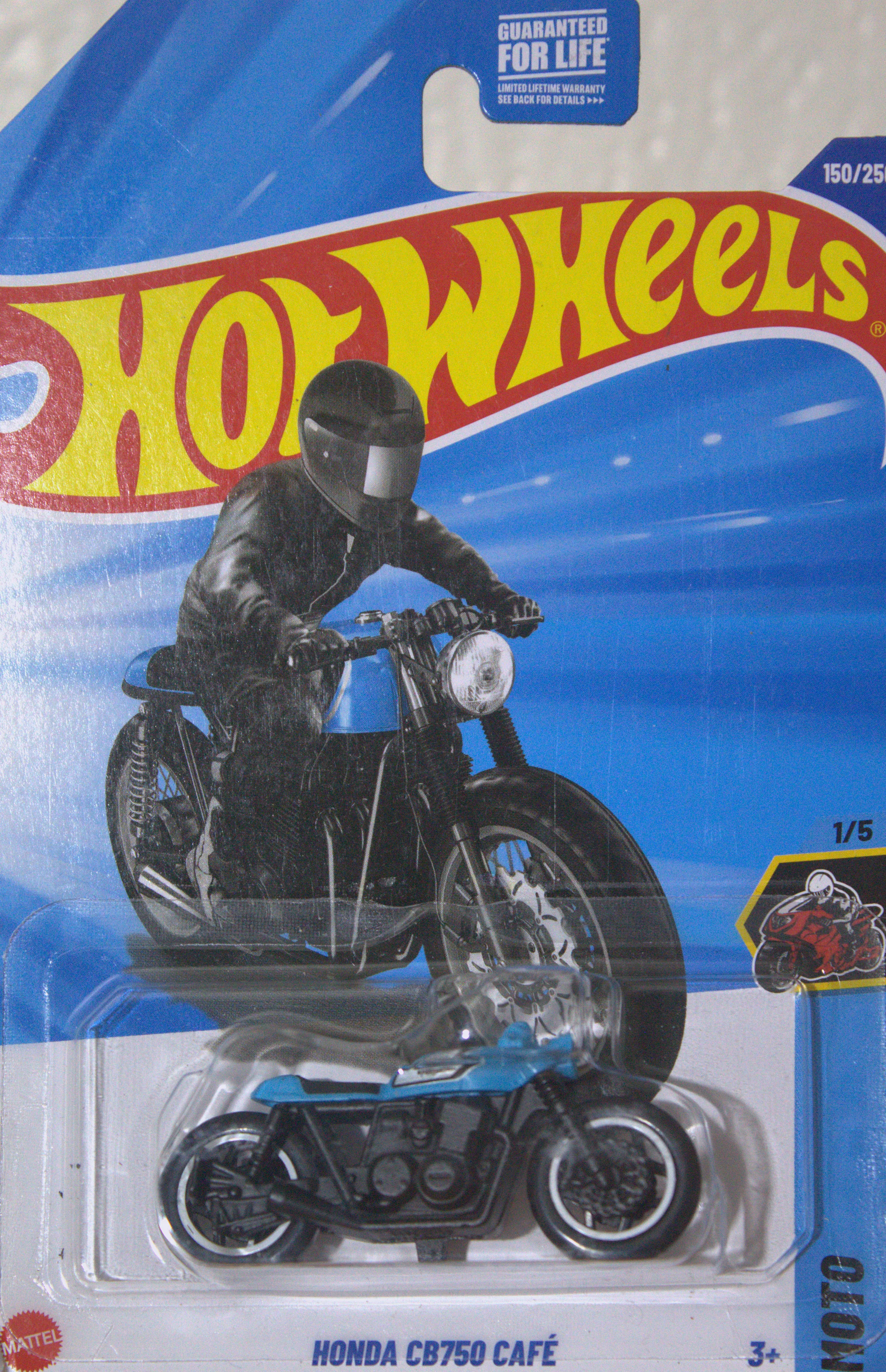 Honda CB750 Café — frente del empaque