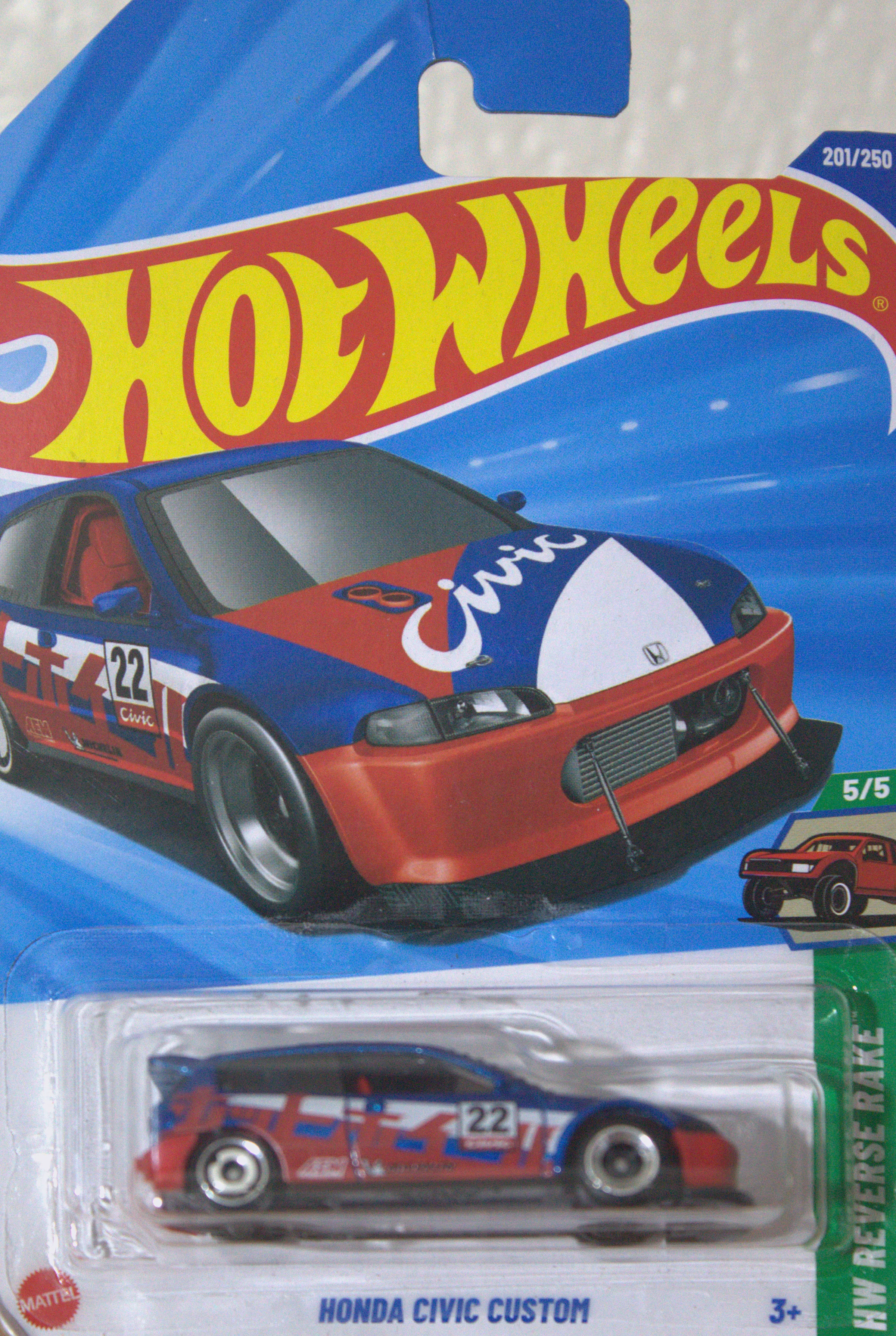Honda Civic Custom — frente del empaque