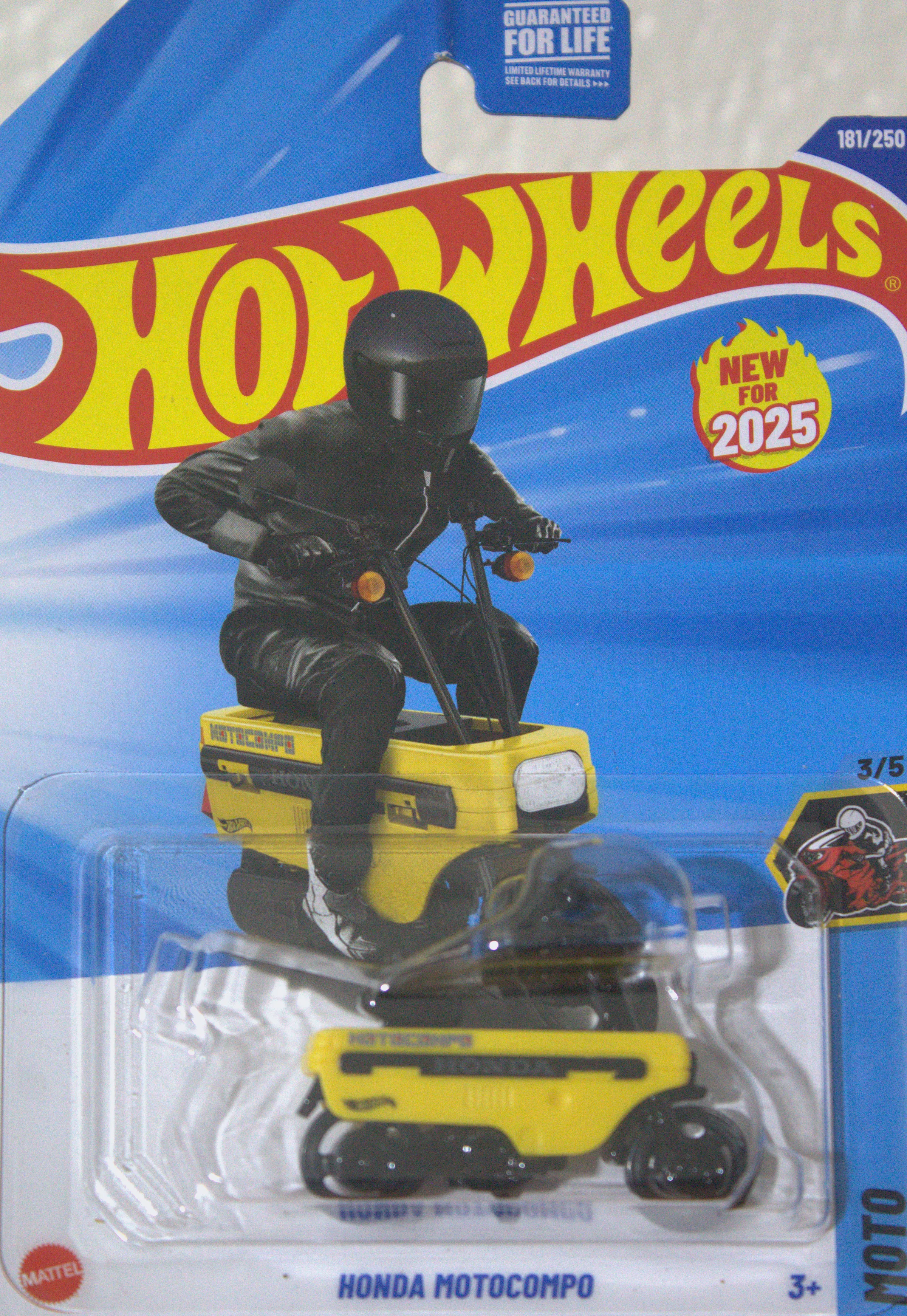 Honda Motocompo — frente del empaque