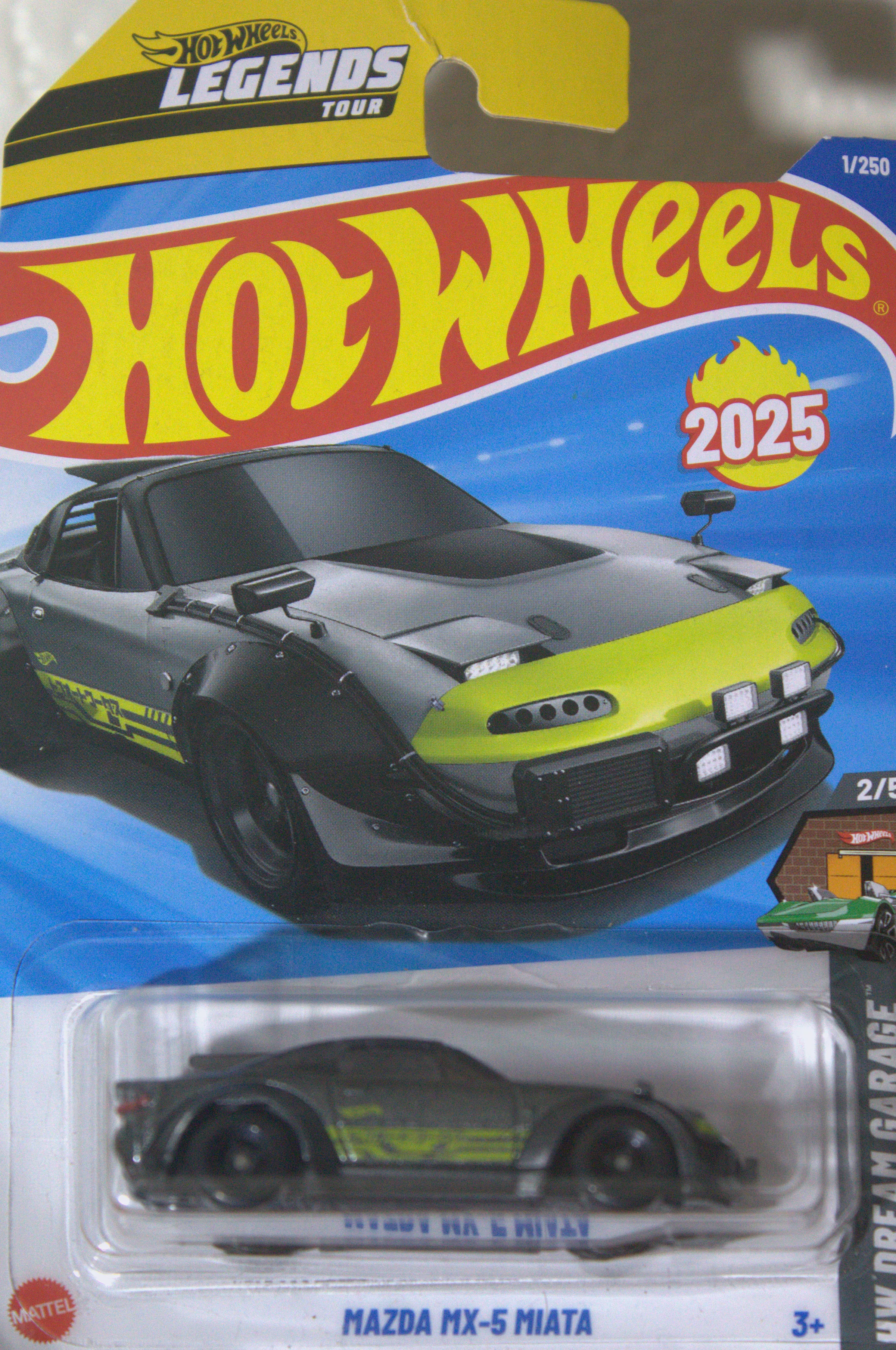 Mazda MX-5 Miata — frente del empaque