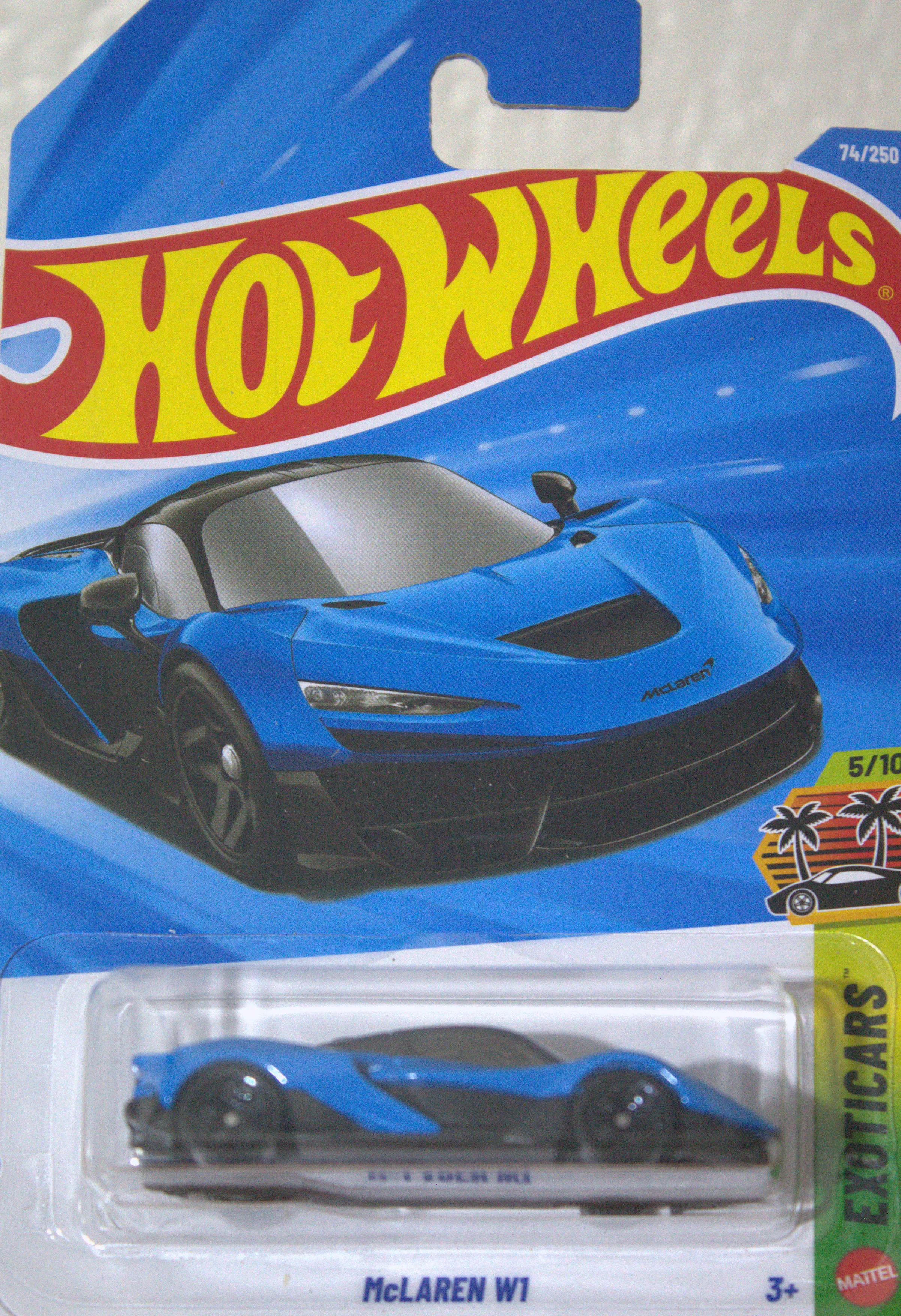 McLaren W1 — frente del empaque