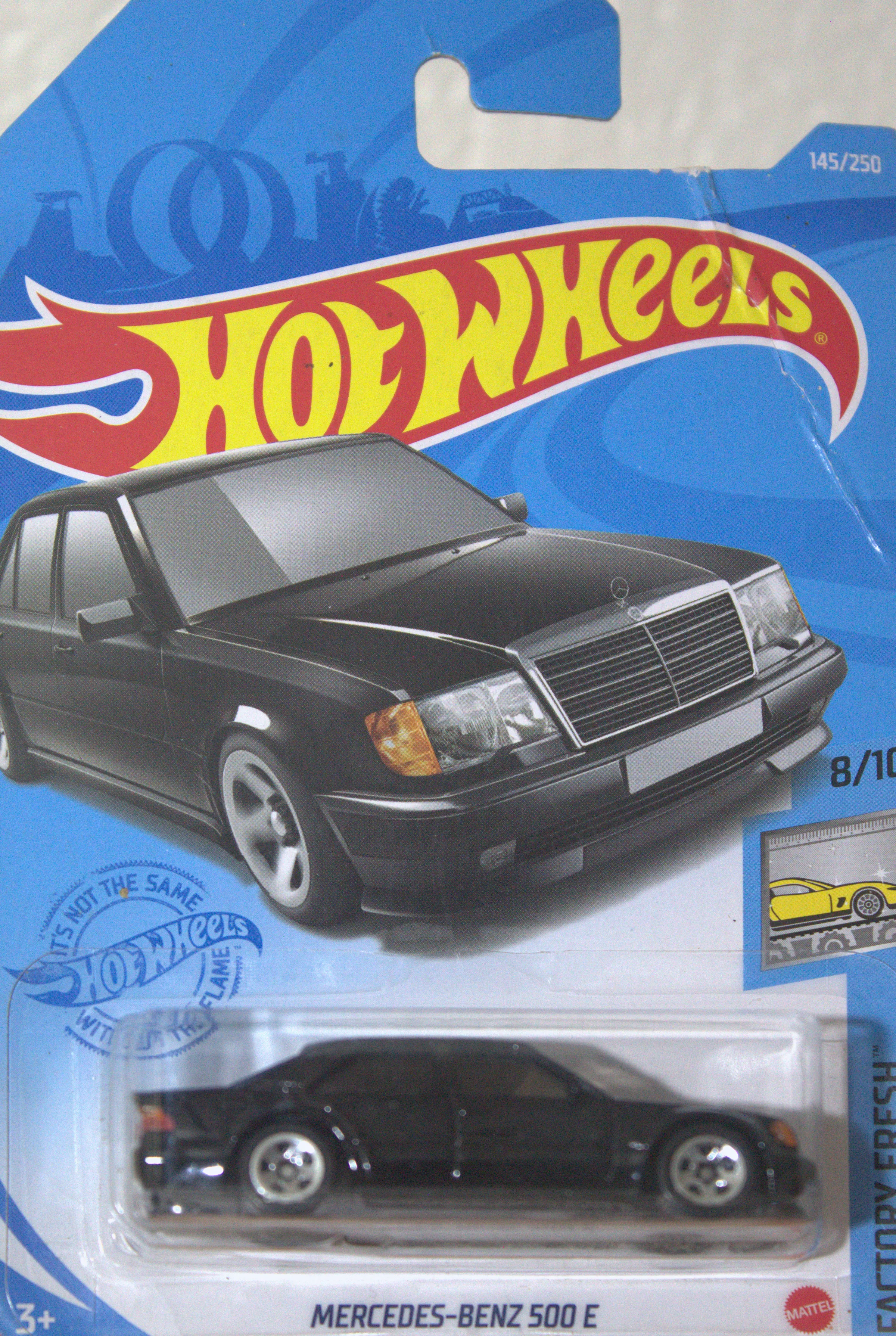 Mercedes-Benz 500 E — frente del empaque