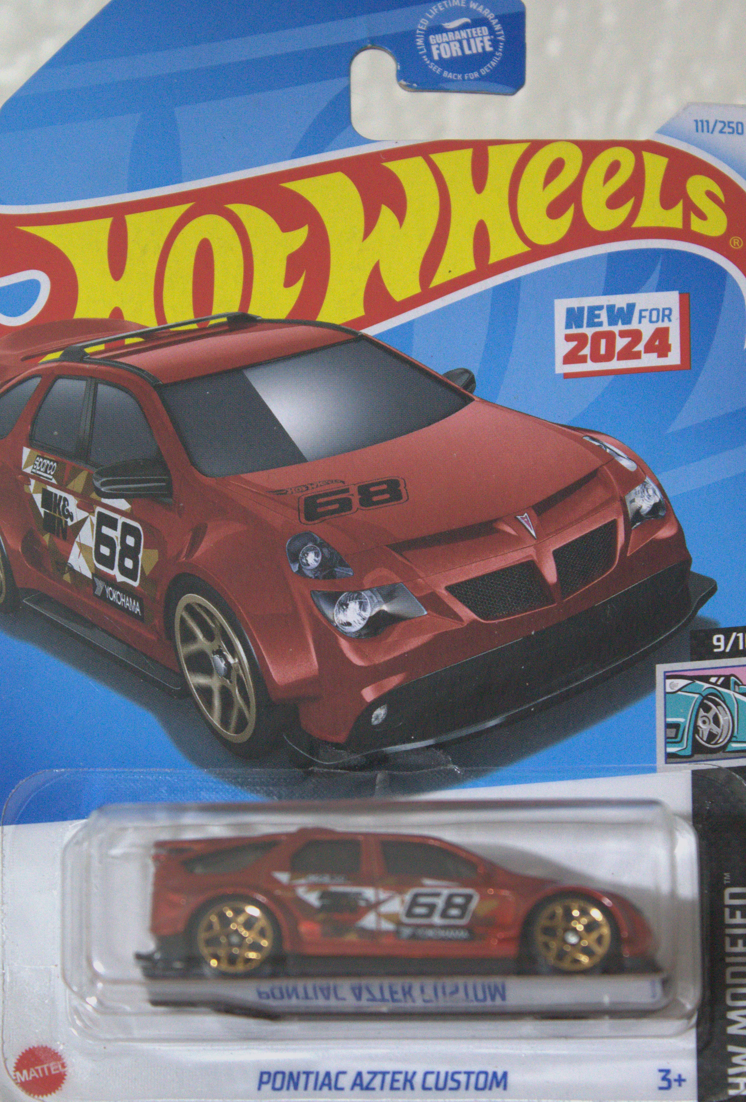 Pontiac Aztek Custom — frente del empaque