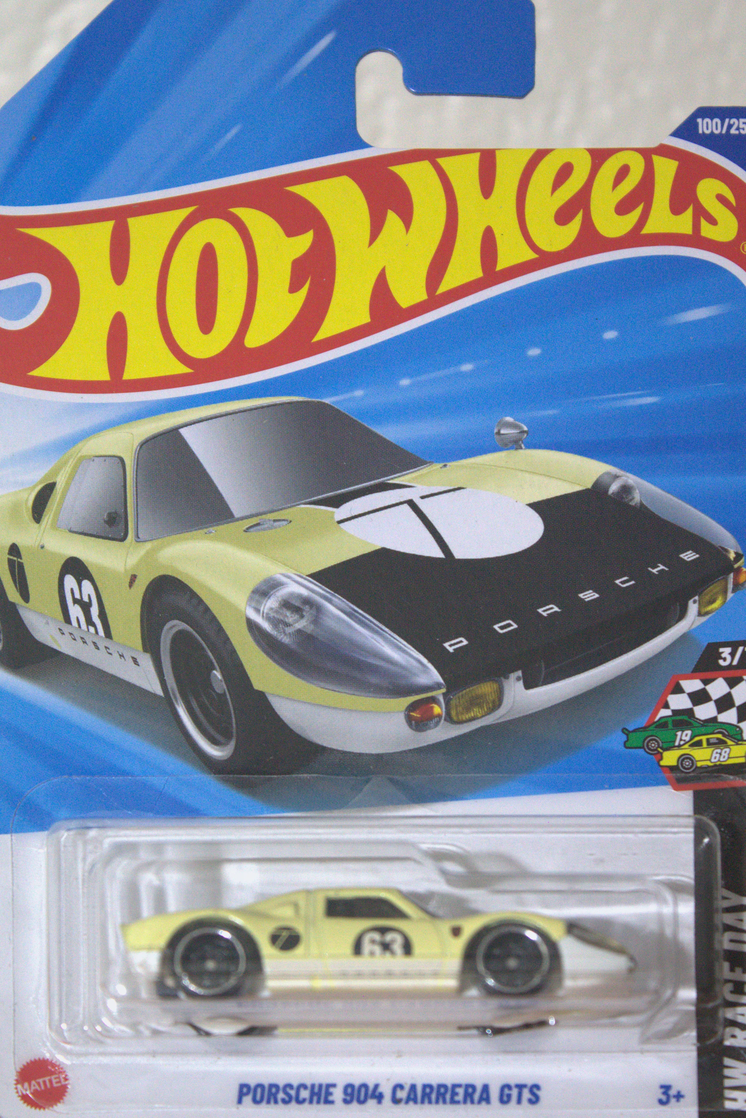 Porsche 904 Carrera GTS — frente del empaque