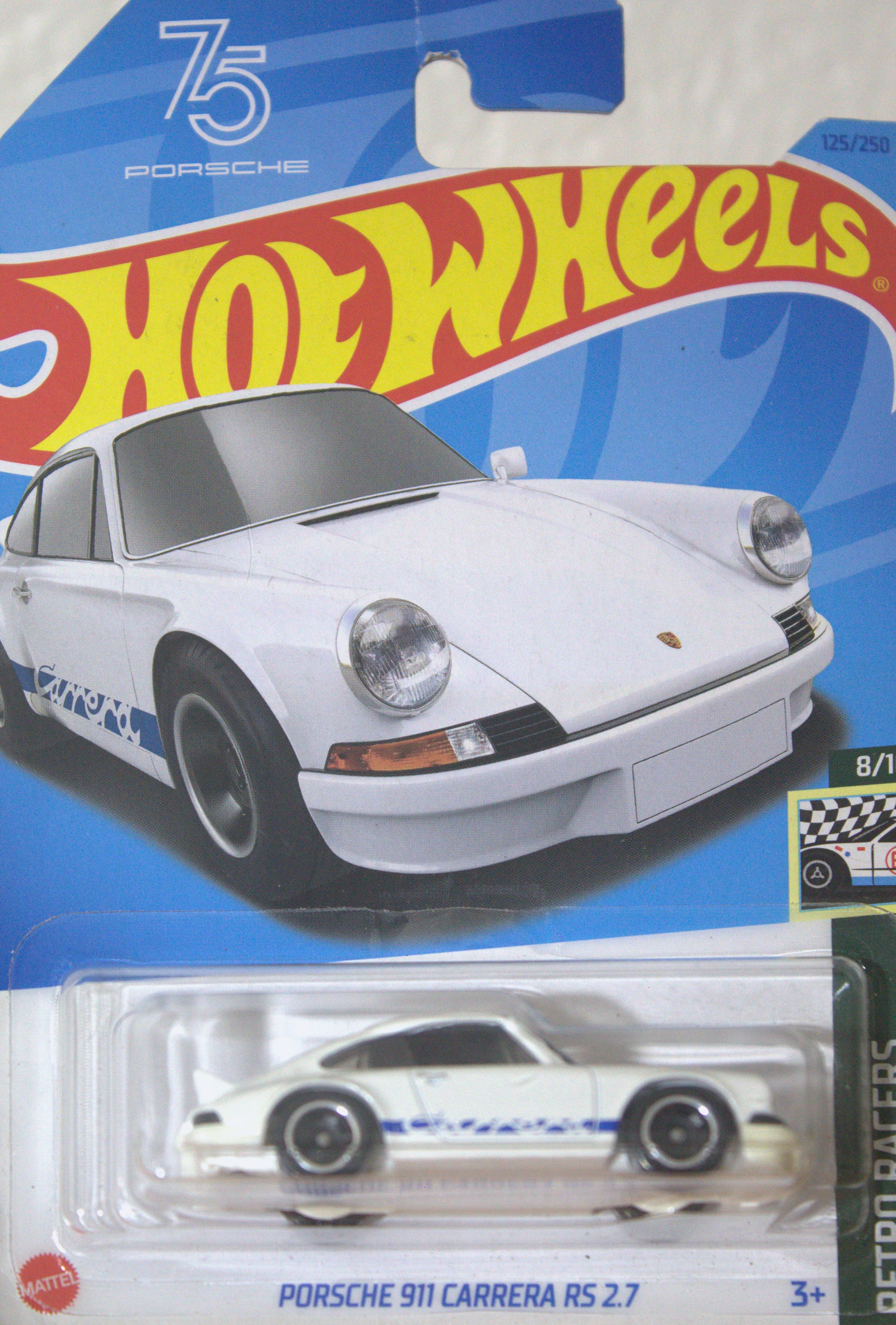 Porsche 911 Carrera RS 2.7 — frente del empaque