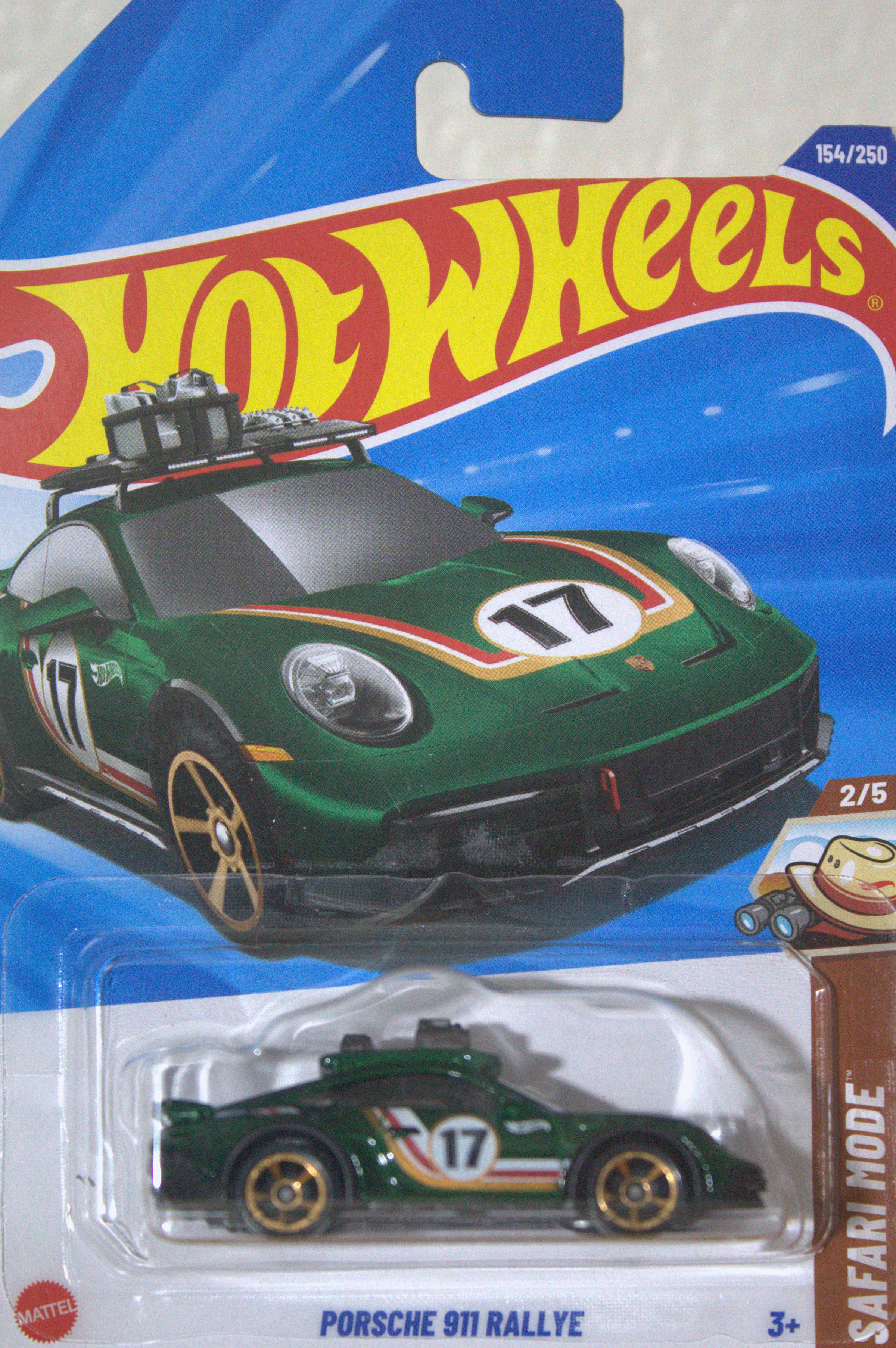 Porsche 911 Rallye — frente del empaque