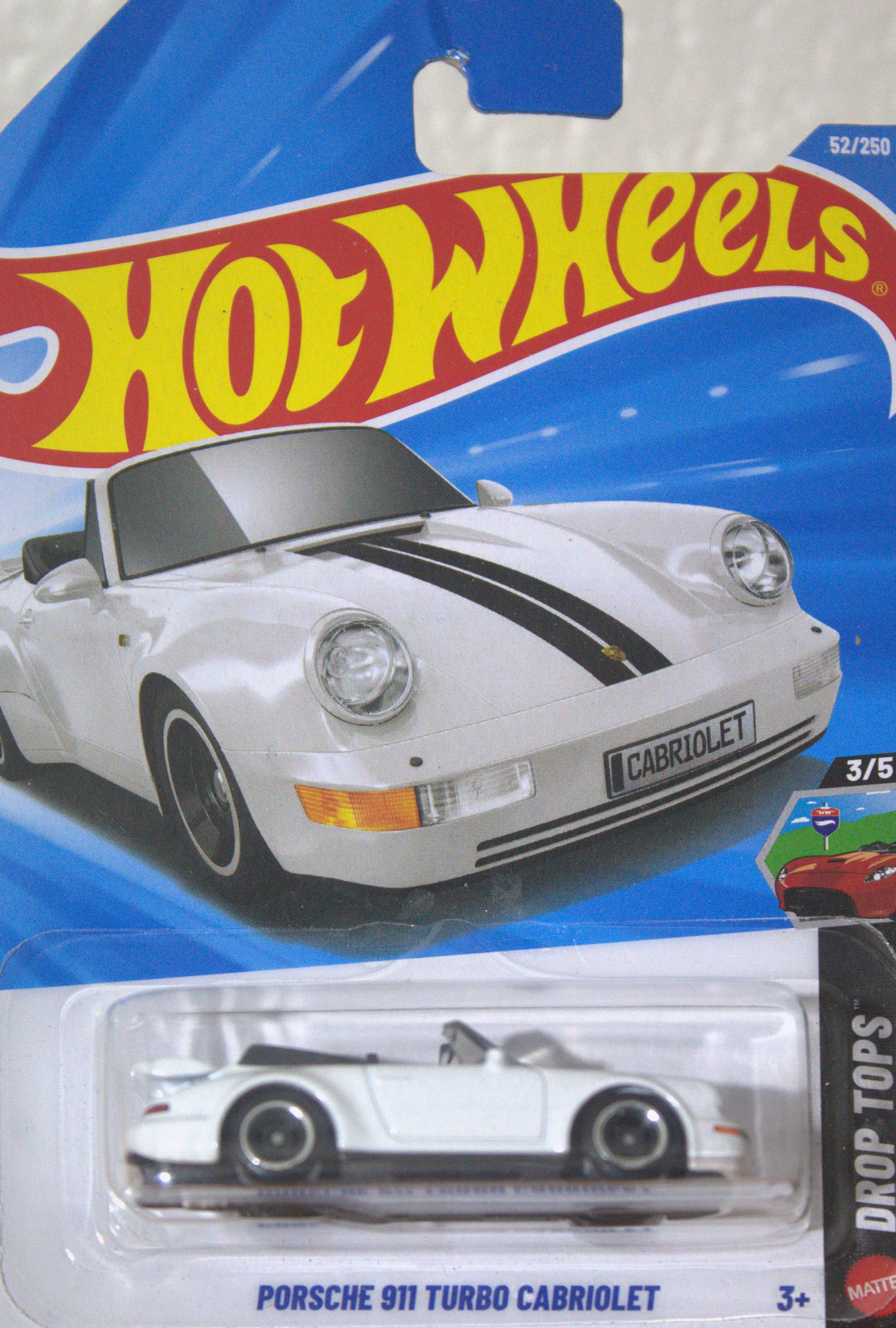 Porsche 911 Turbo Cabriolet — frente del empaque