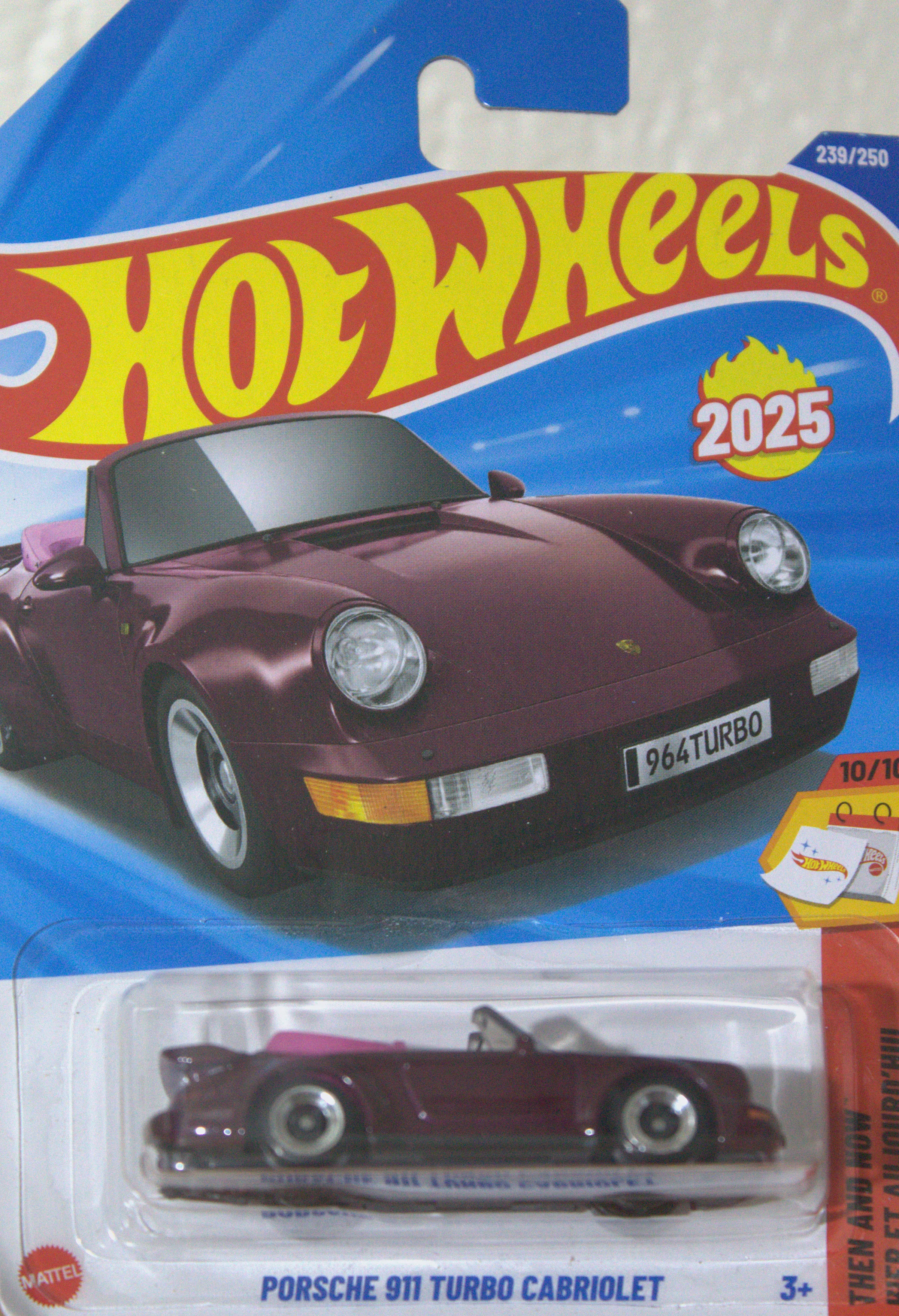 Porsche 911 Turbo Cabriolet — frente del empaque