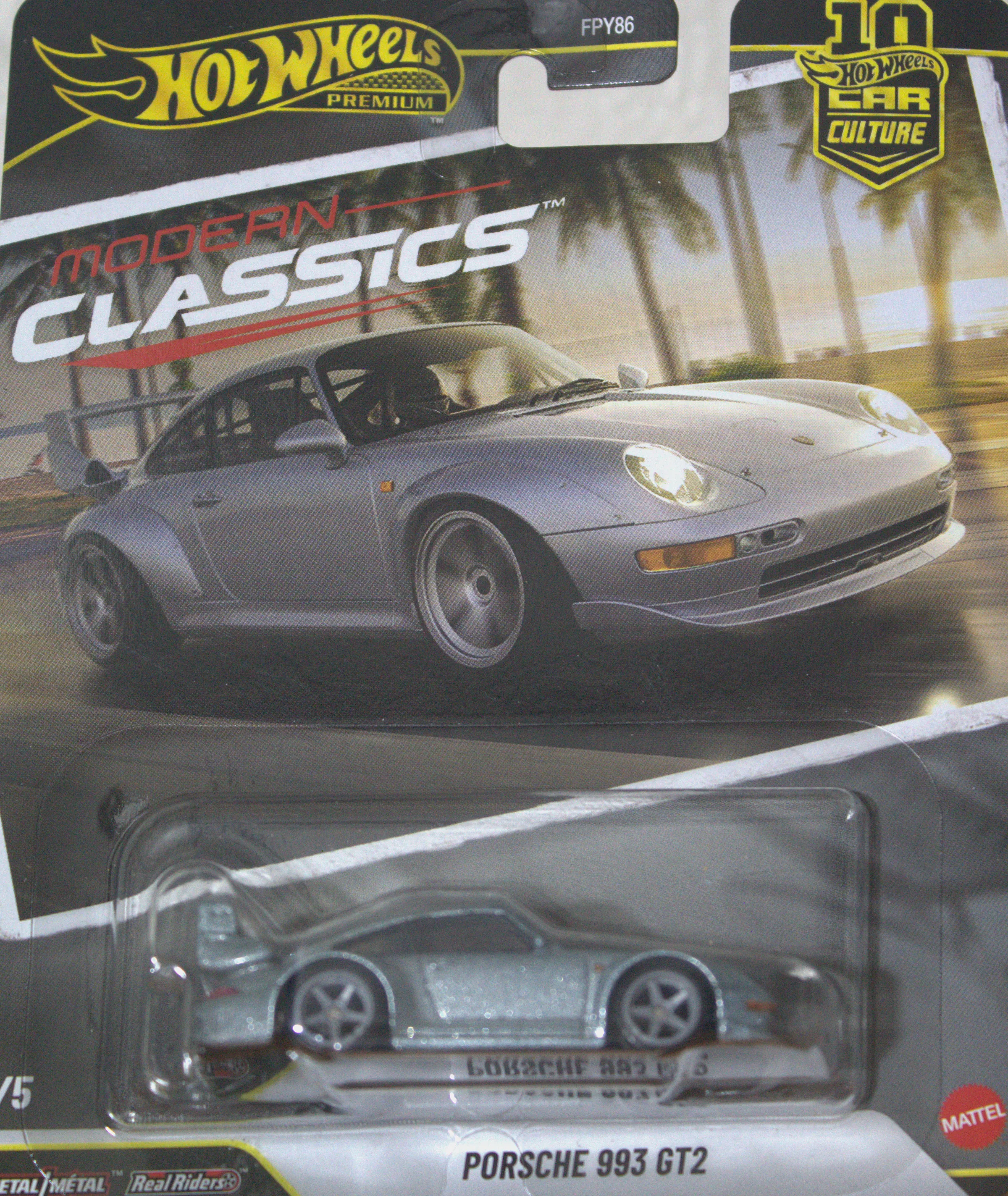 Porsche 993 GT2 — frente del empaque