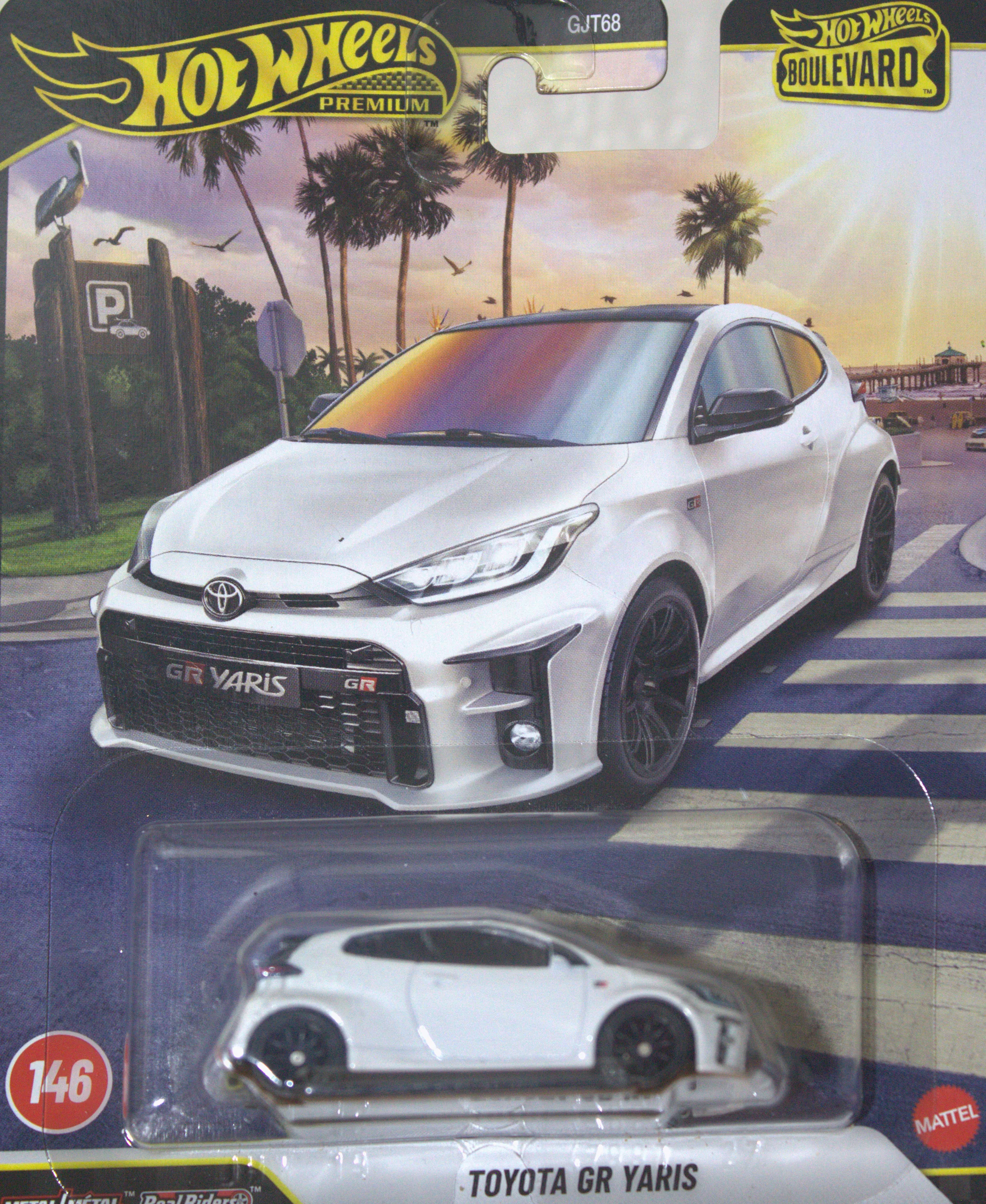 Toyota GR Yaris — frente del empaque