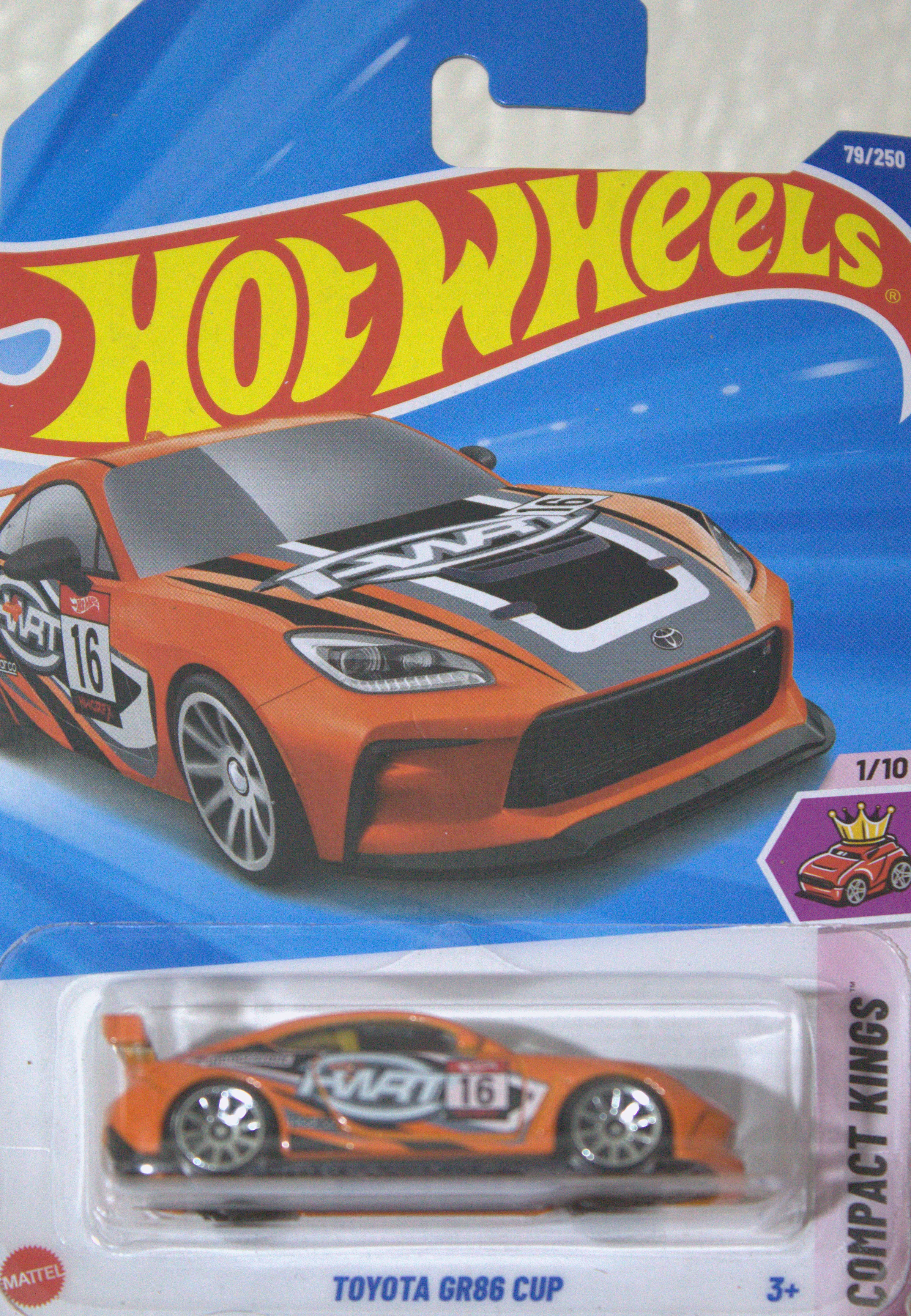 Toyota GR86 Cup — frente del empaque