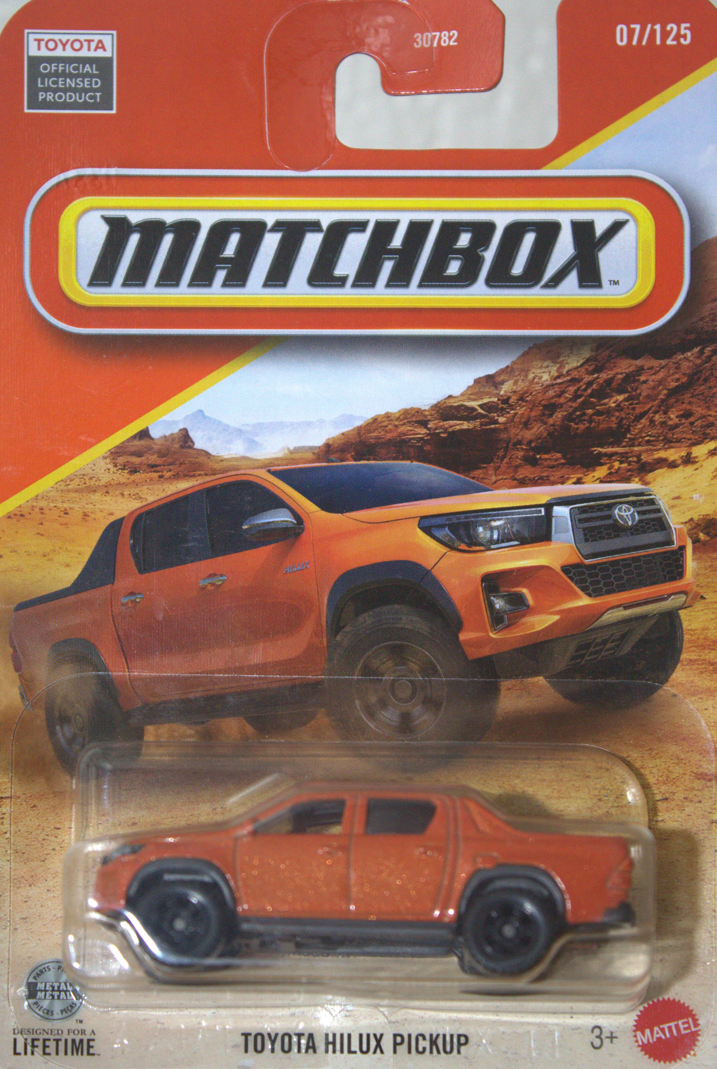 Toyota Hilux — frente del empaque