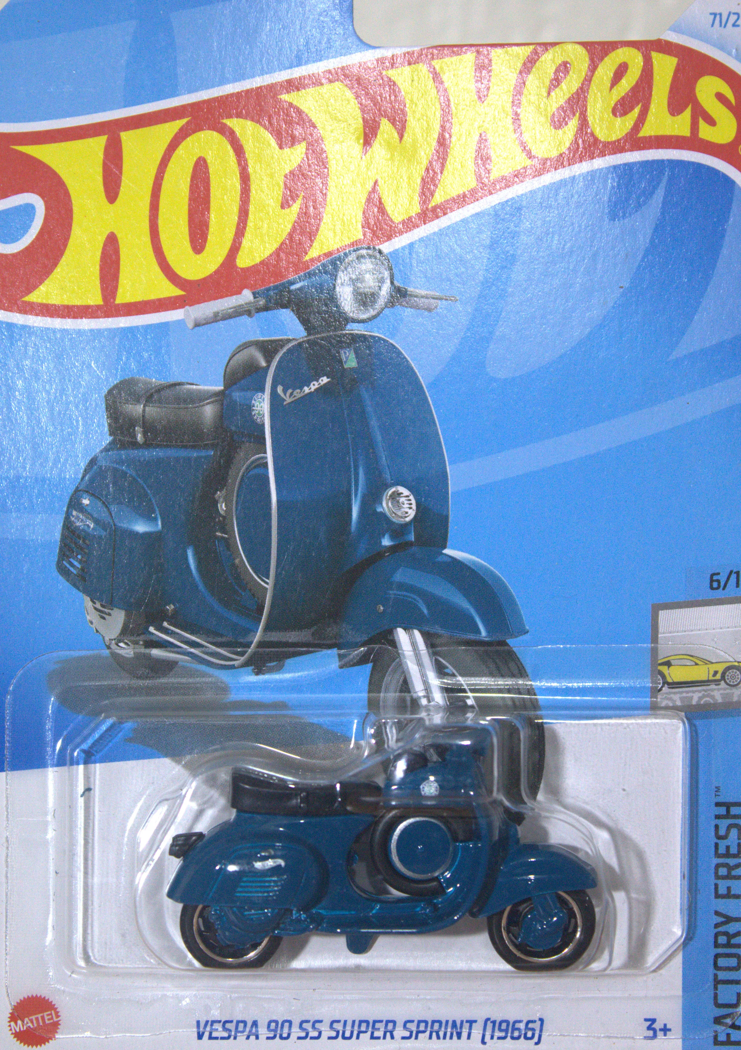 Vespa 90  SS Super Sprint 1966 — frente del empaque