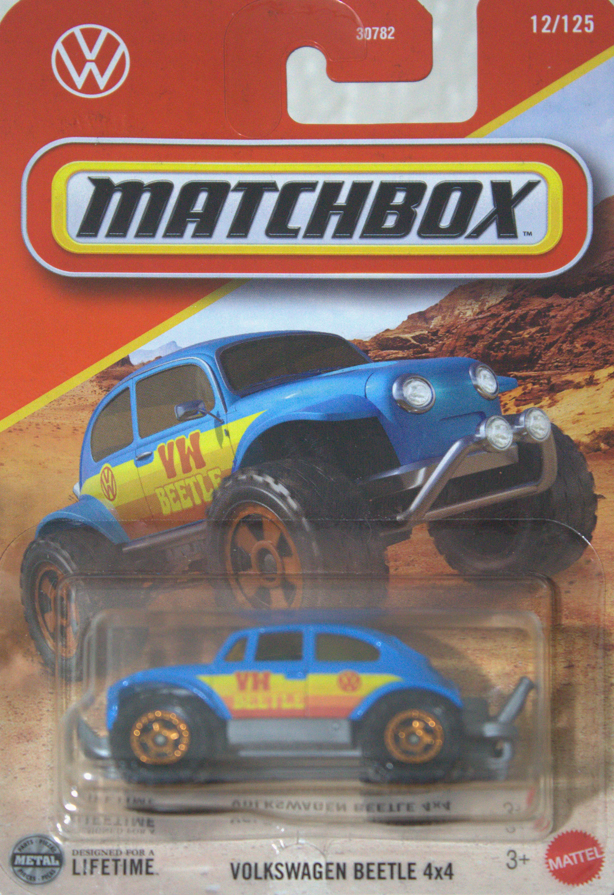 Volkswagen Beetle 4X4 — frente del empaque